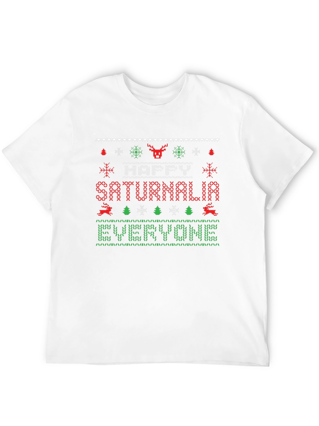 Happy Saturnalia Ugly Christmas Sweater T-shirt