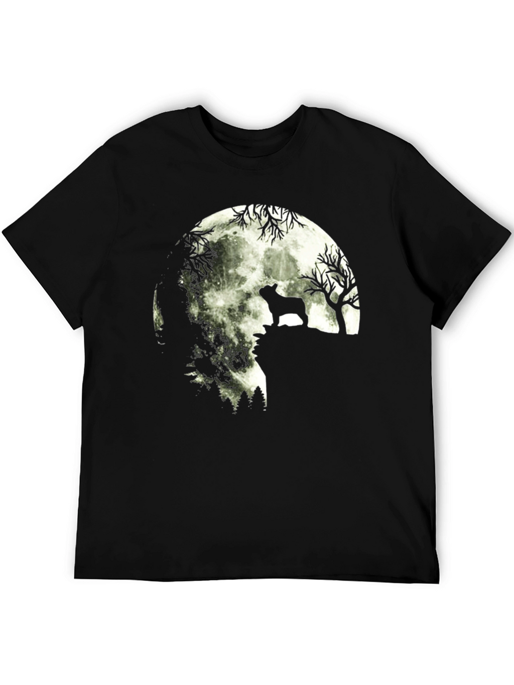Moonlight Dog Graphic T-Shirt