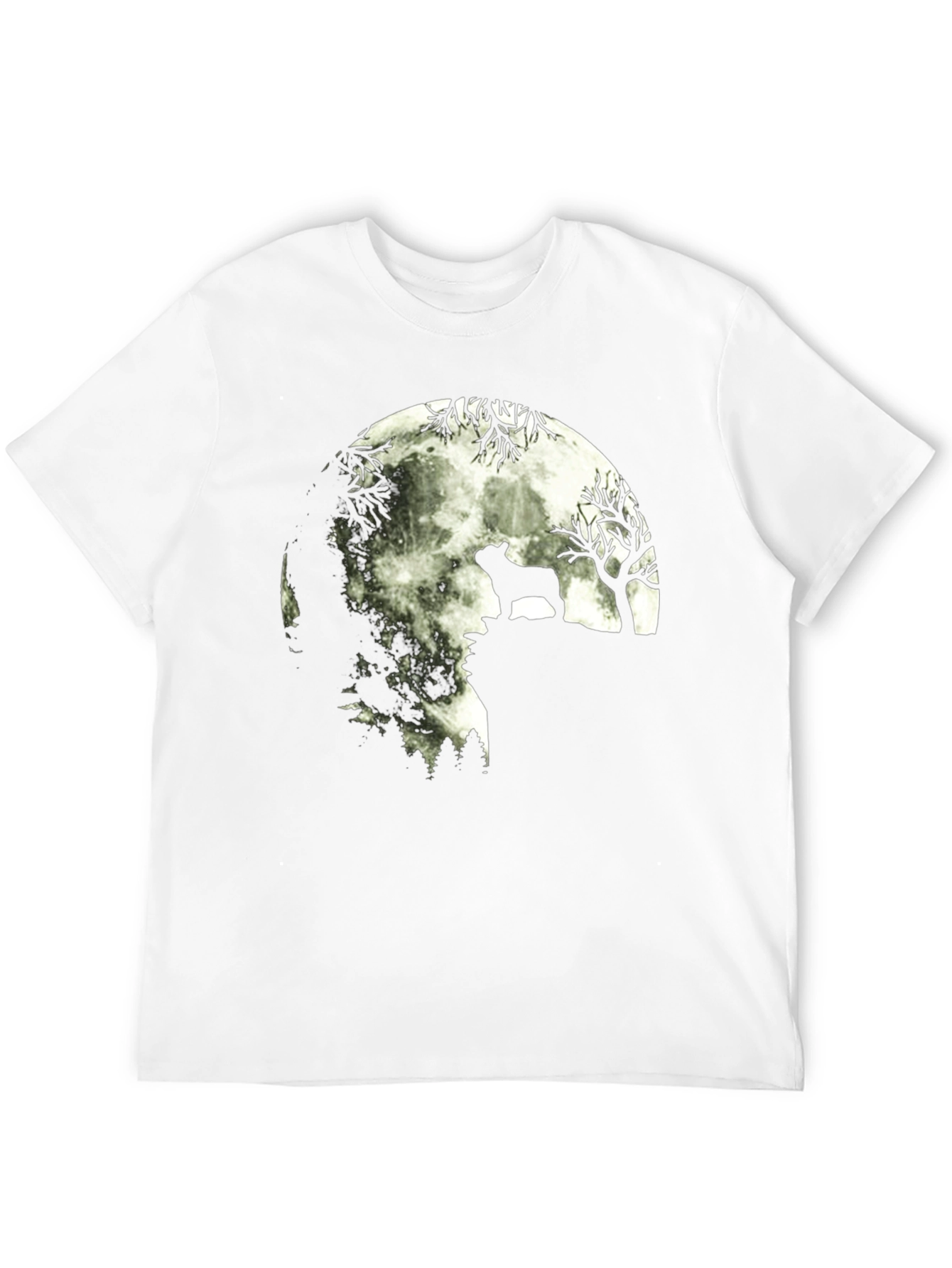 Moonlight Dog Graphic T-Shirt