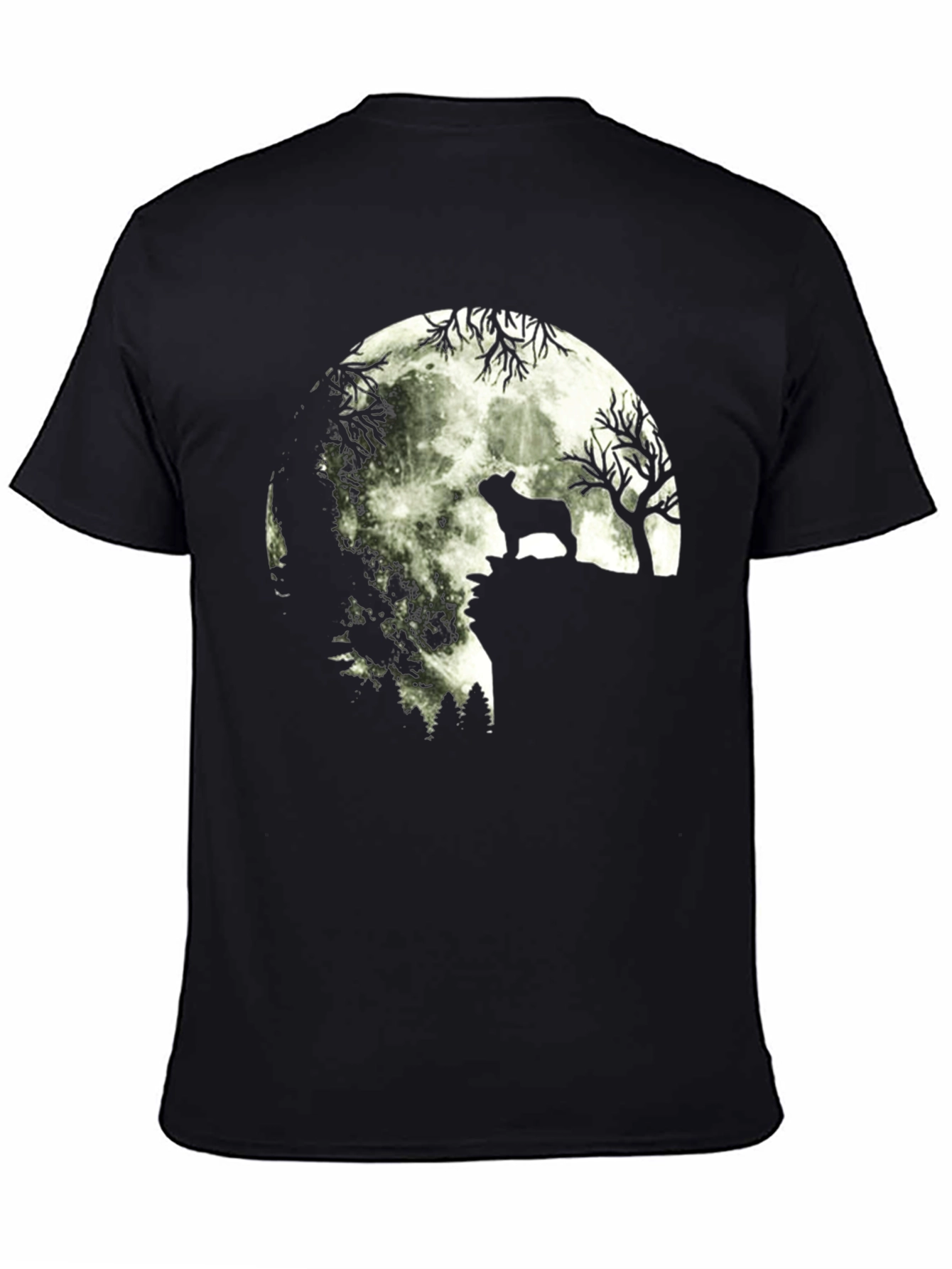 Moonlight Dog Graphic T-Shirt