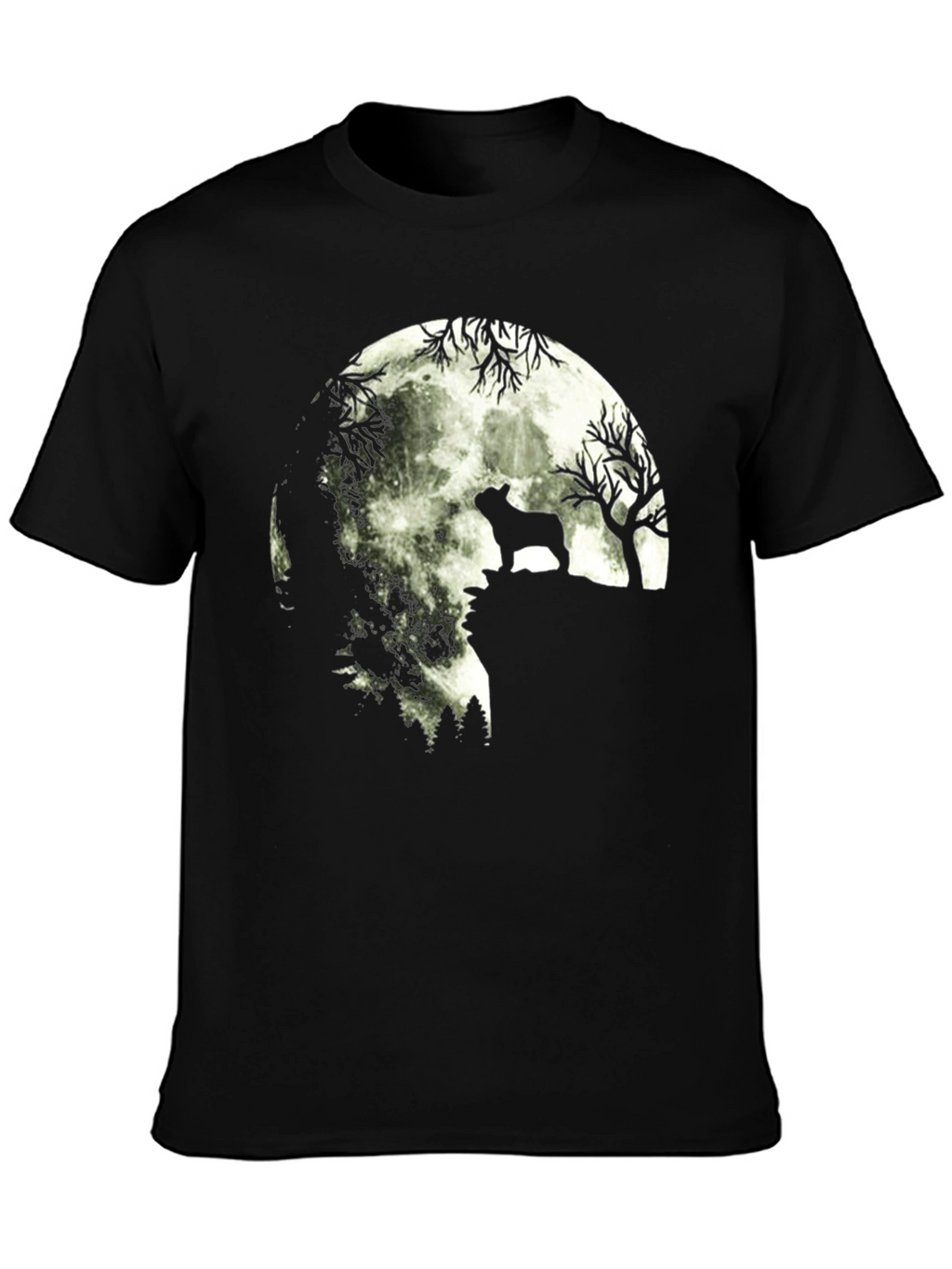 Moonlight Dog Graphic T-Shirt