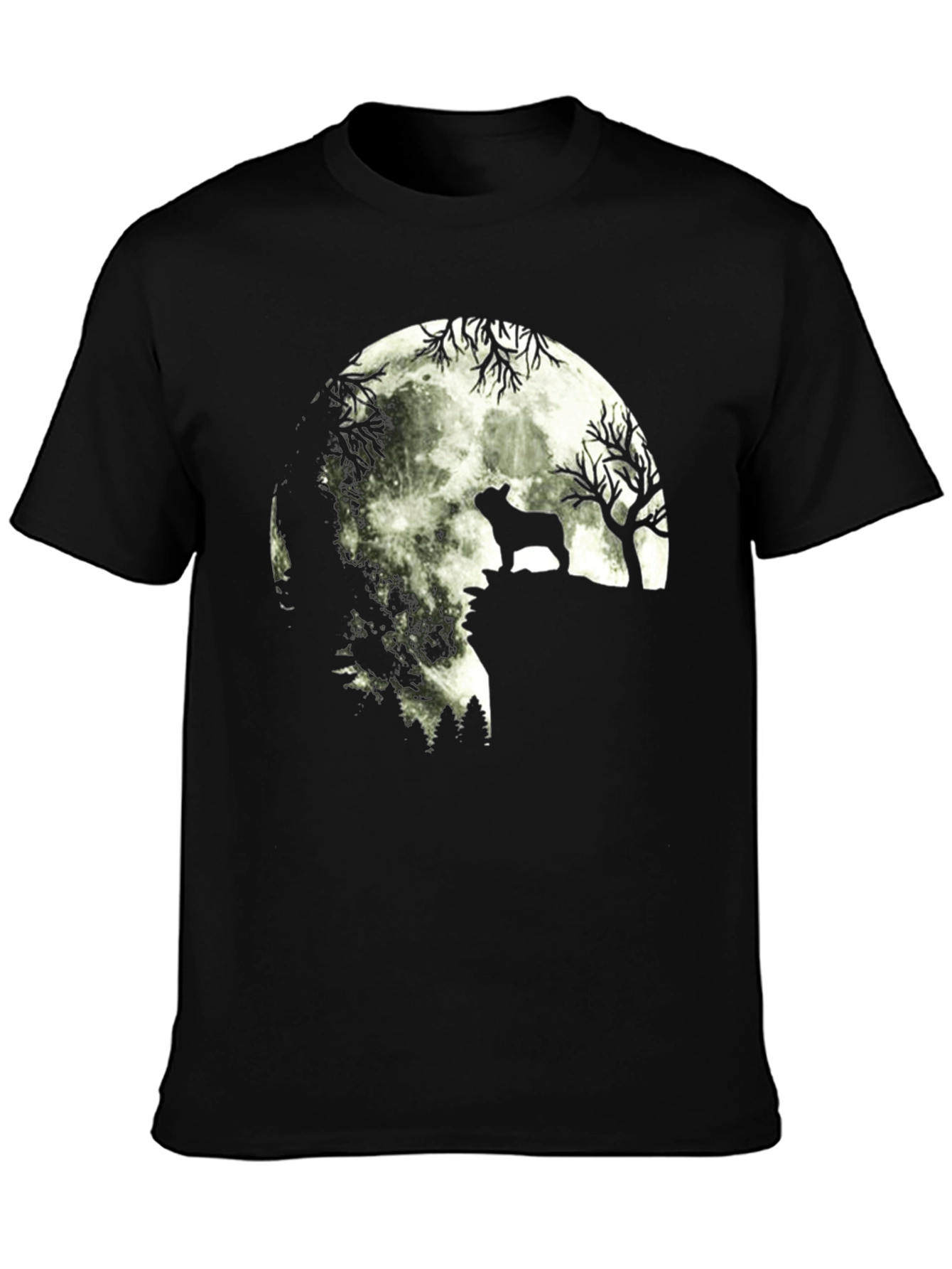 Moonlight Dog Graphic T-Shirt
