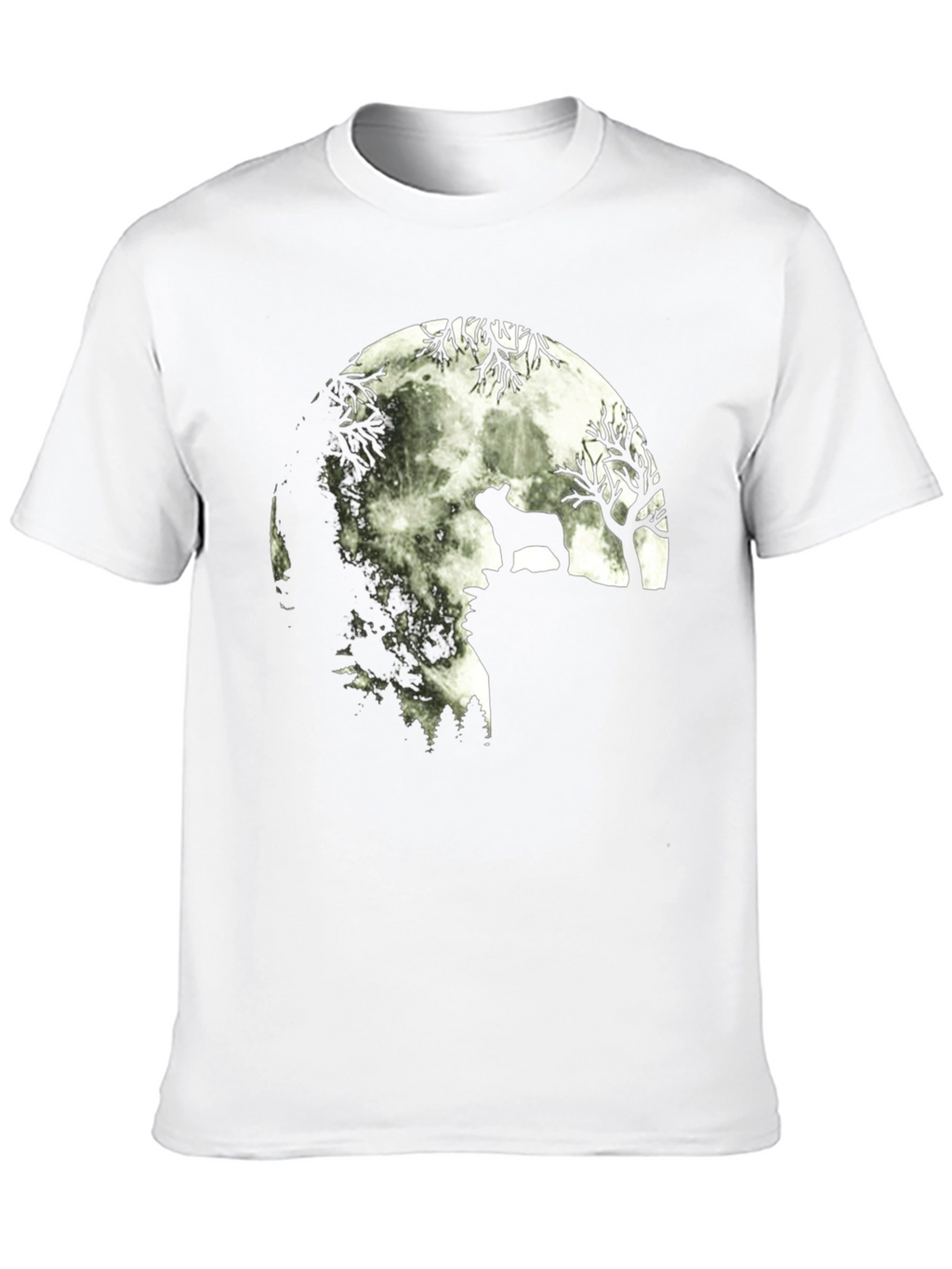 Moonlight Dog Graphic T-Shirt