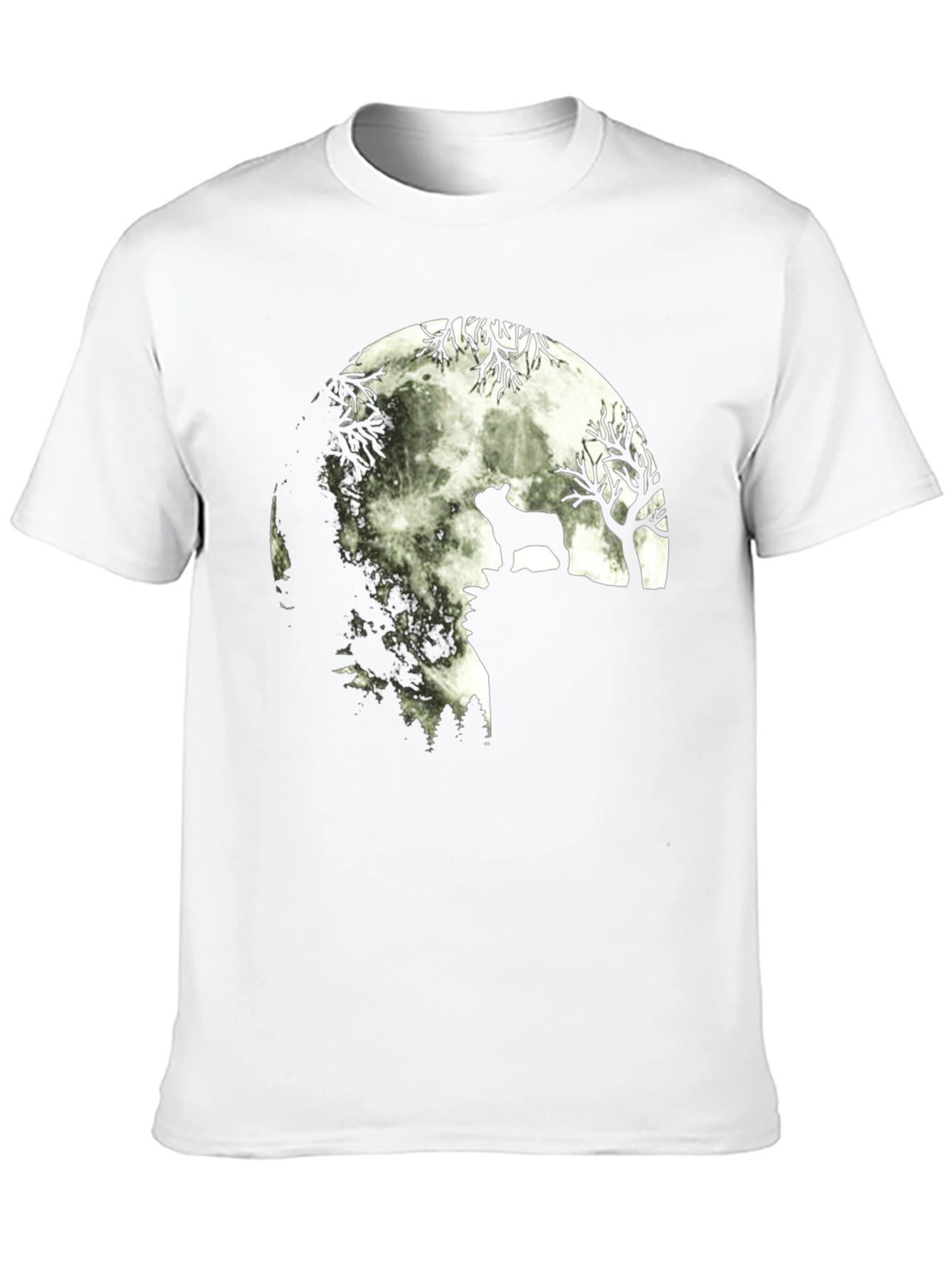 Moonlight Dog Graphic T-Shirt