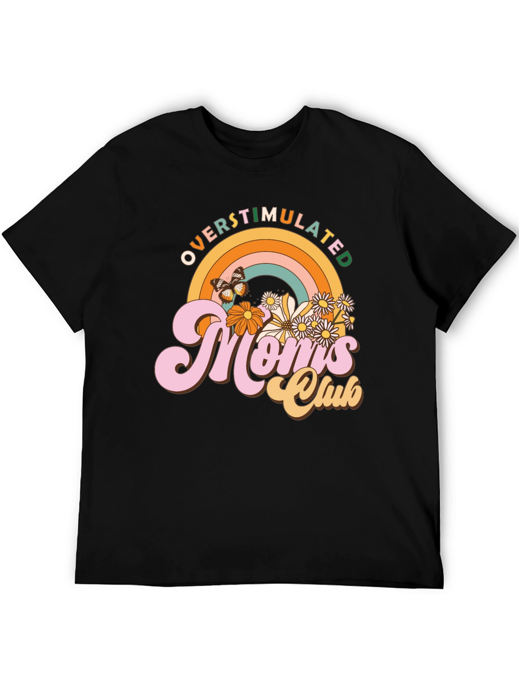 Overstimulated Moms Club Graphic Tee