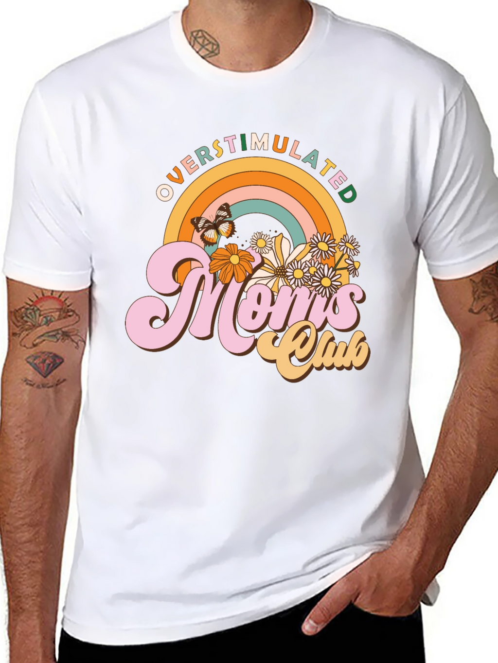 Overstimulated Moms Club Graphic Tee