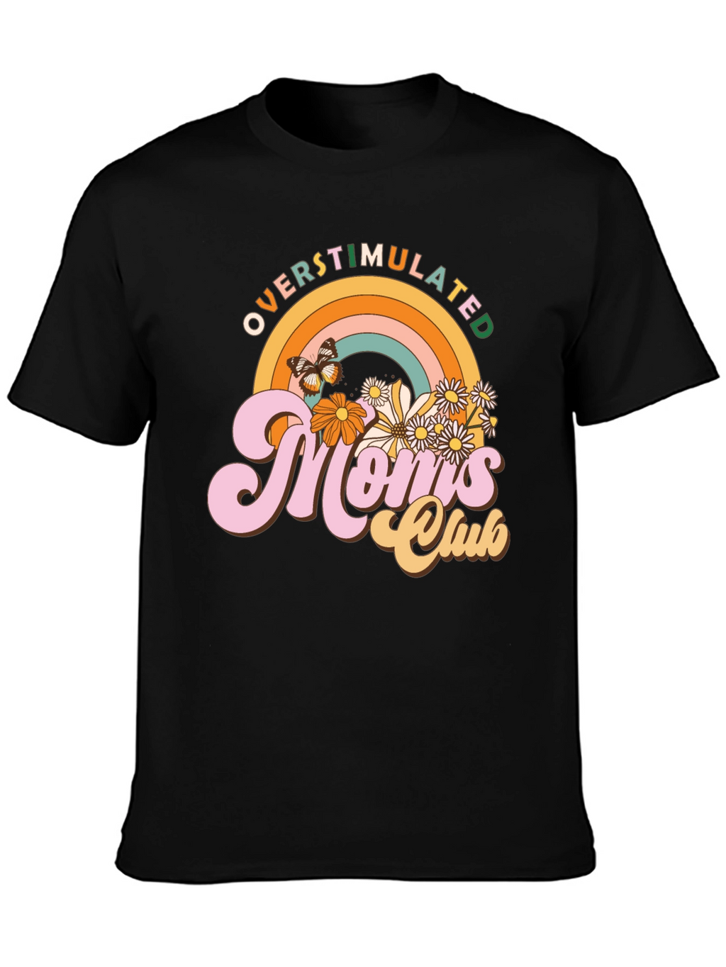 Overstimulated Moms Club Graphic Tee