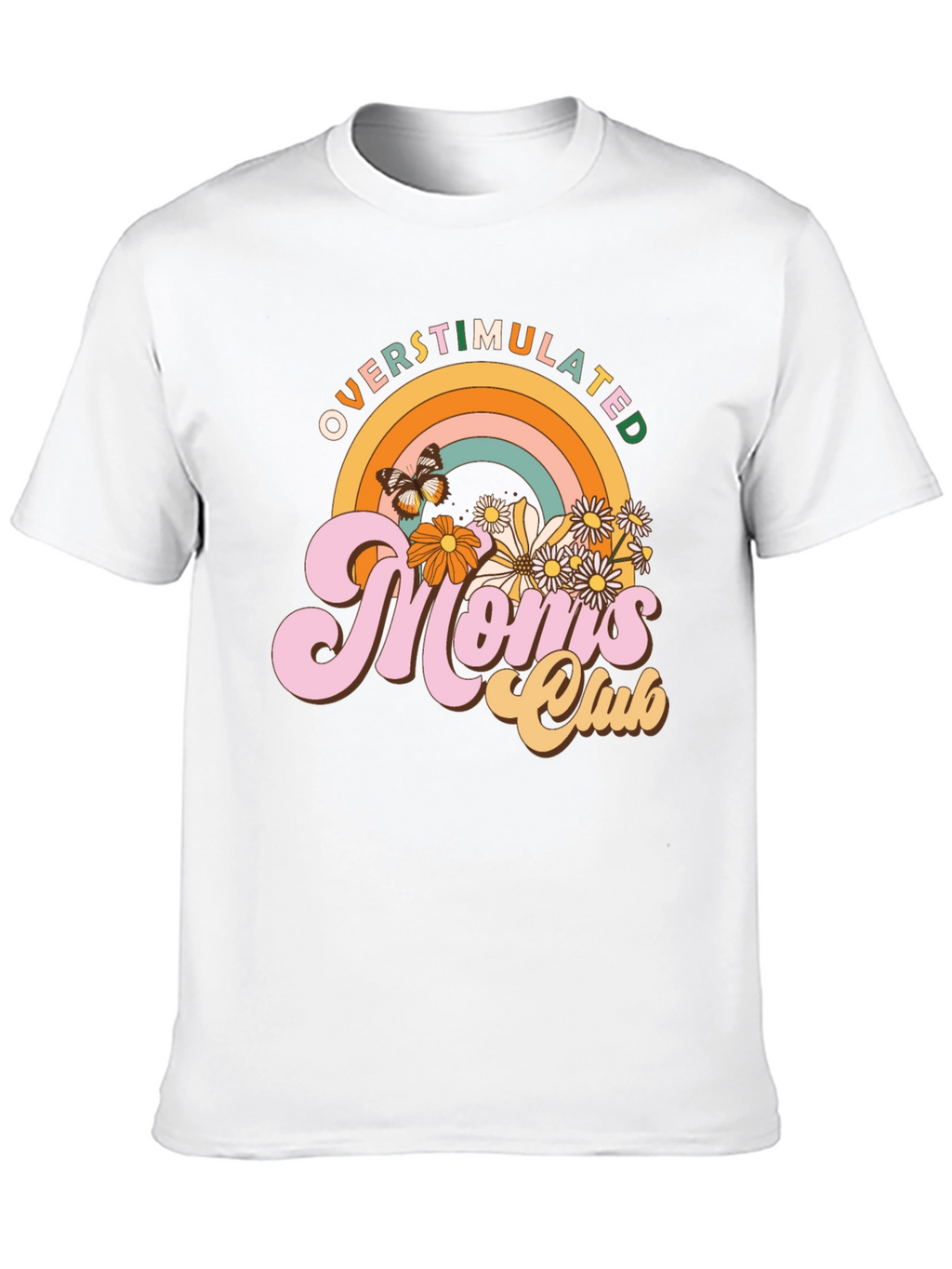 Overstimulated Moms Club Graphic Tee