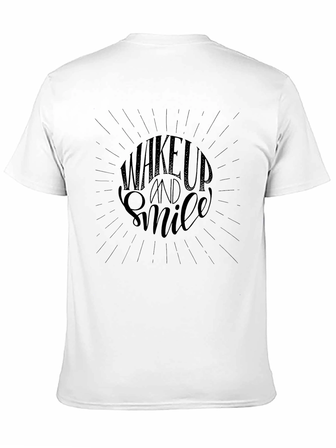 Wake Up and Smile Graphic Tee