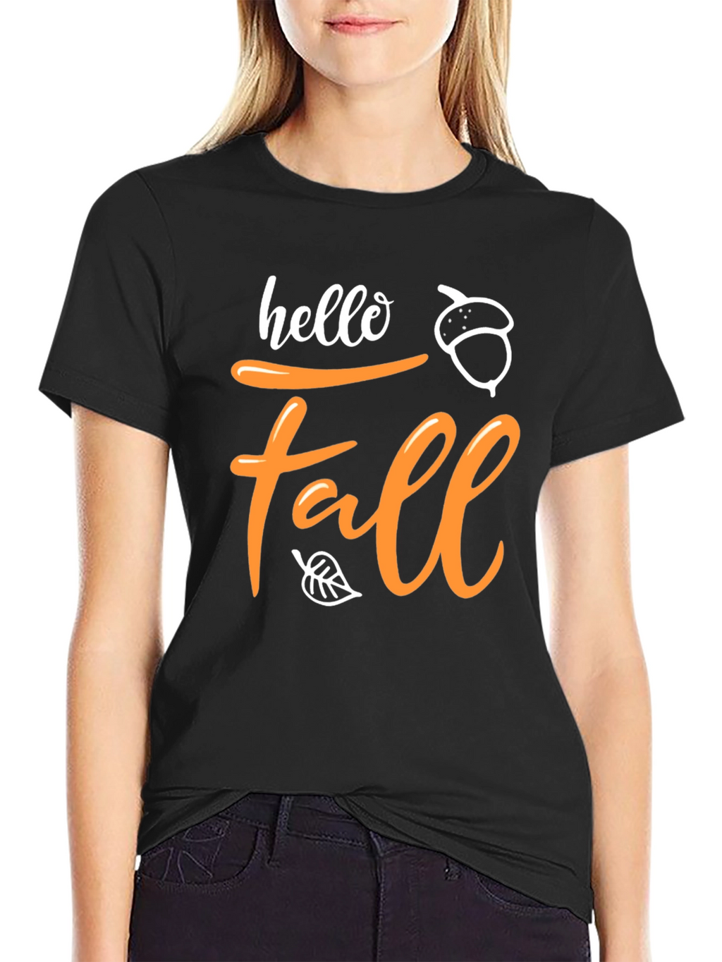 Hello Fall T-Shirt | Seasonal Graphic Tee