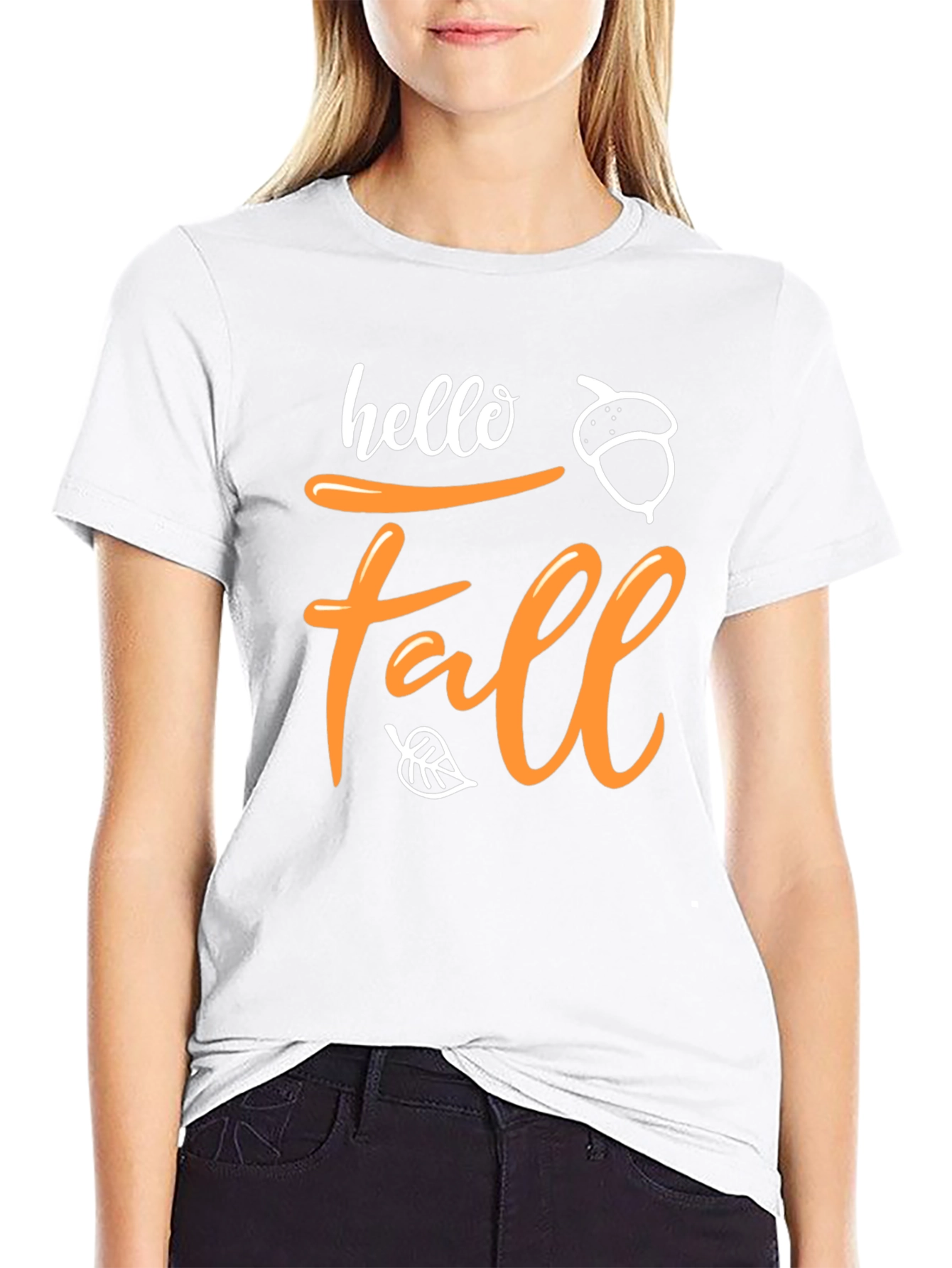 Hello Fall T-Shirt | Seasonal Graphic Tee