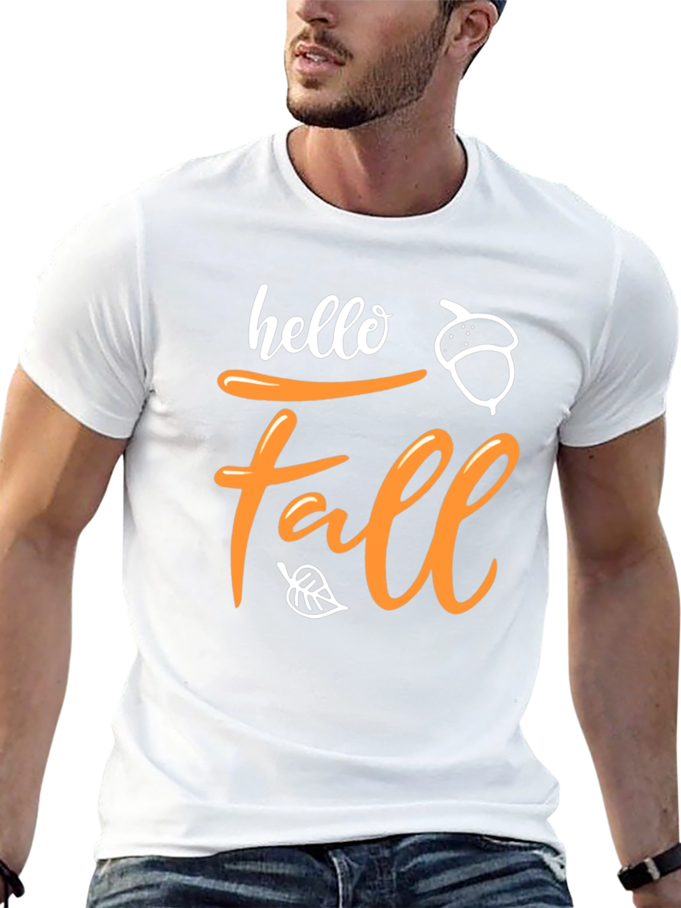 Hello Fall T-Shirt | Seasonal Graphic Tee
