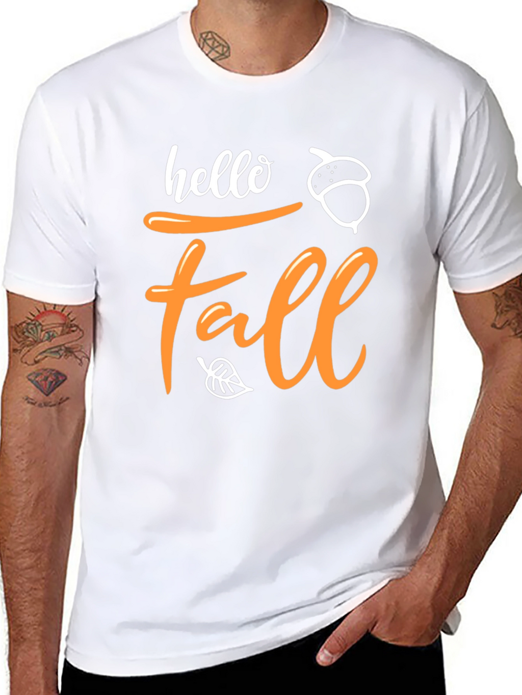 Hello Fall T-Shirt | Seasonal Graphic Tee