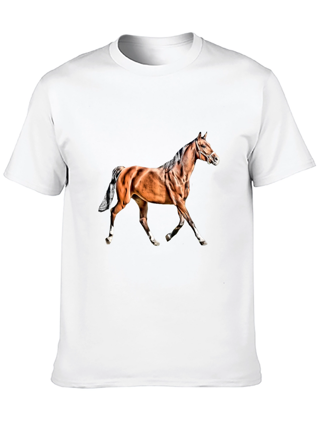 Horse Graphic Black T-Shirt