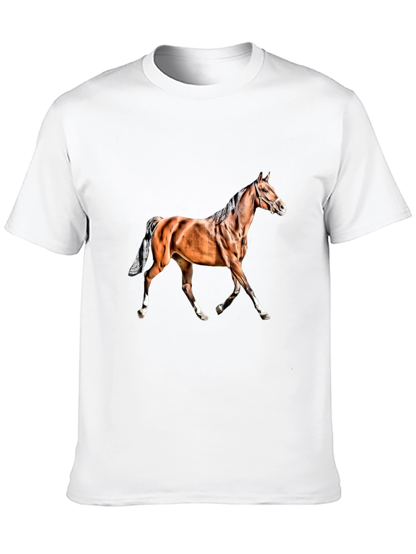 Horse Graphic Black T-Shirt