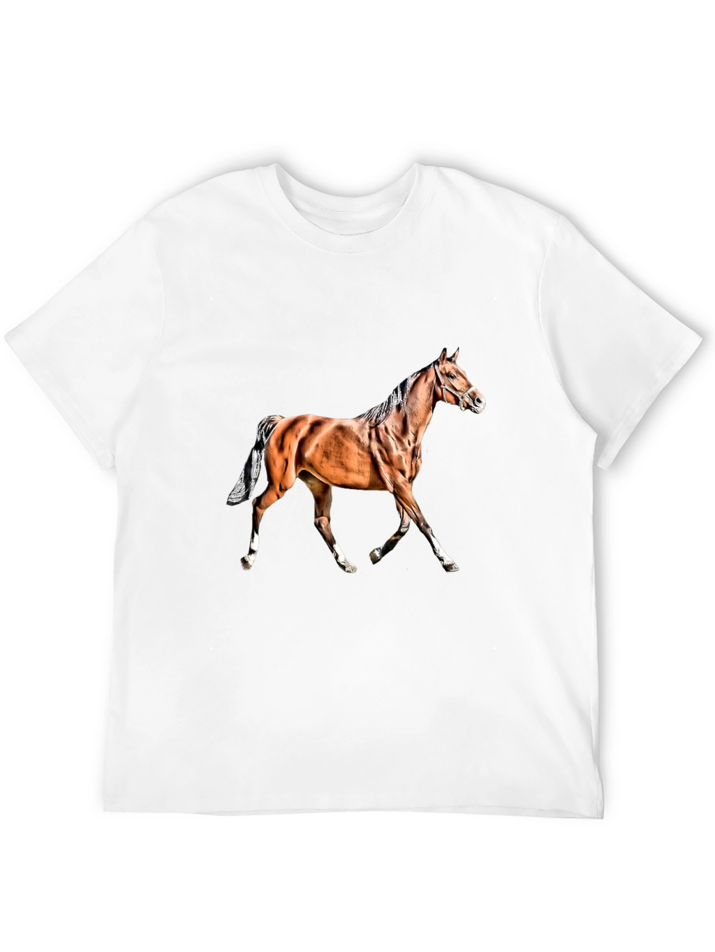 Horse Graphic Black T-Shirt