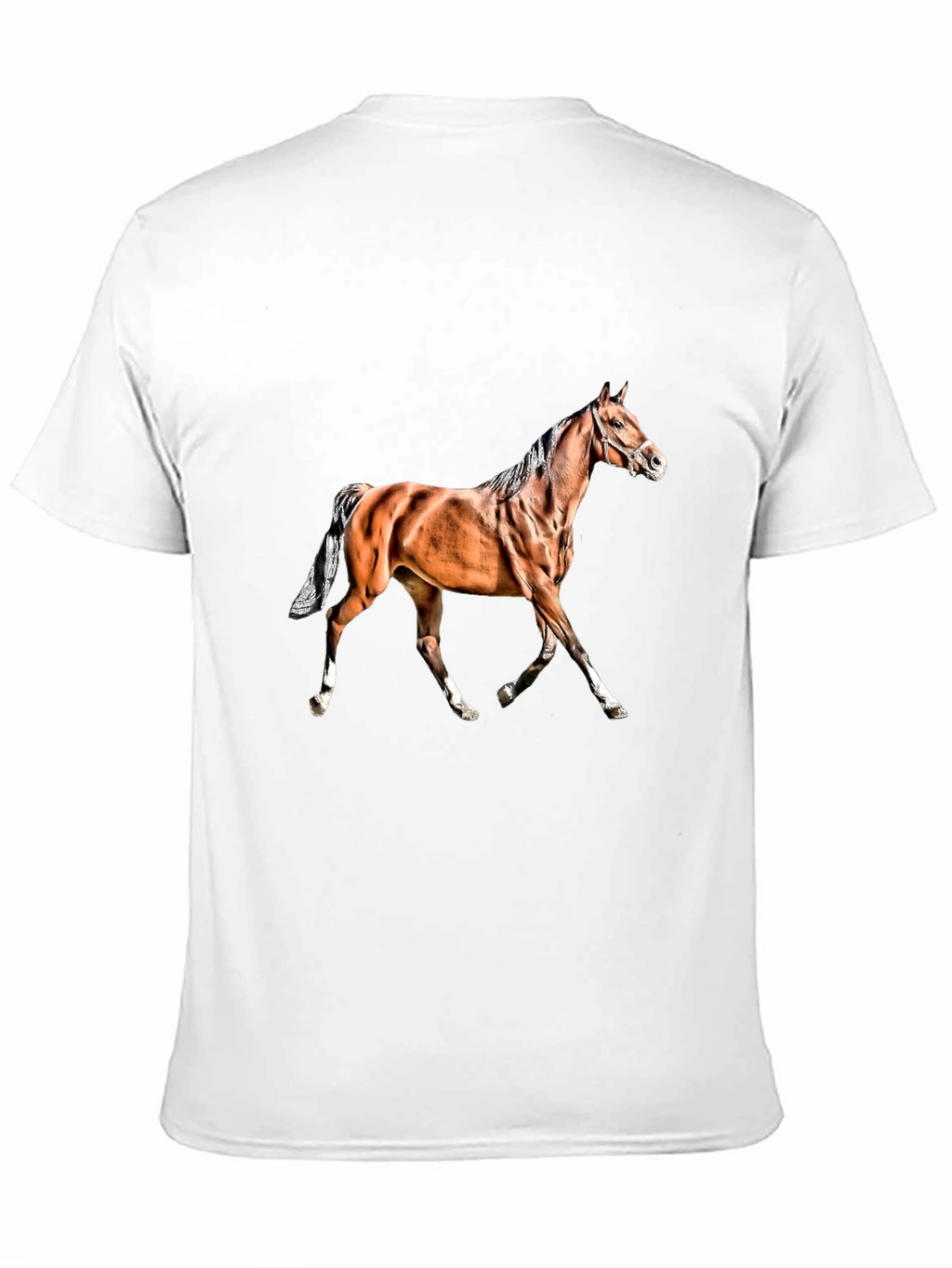 Horse Graphic Black T-Shirt