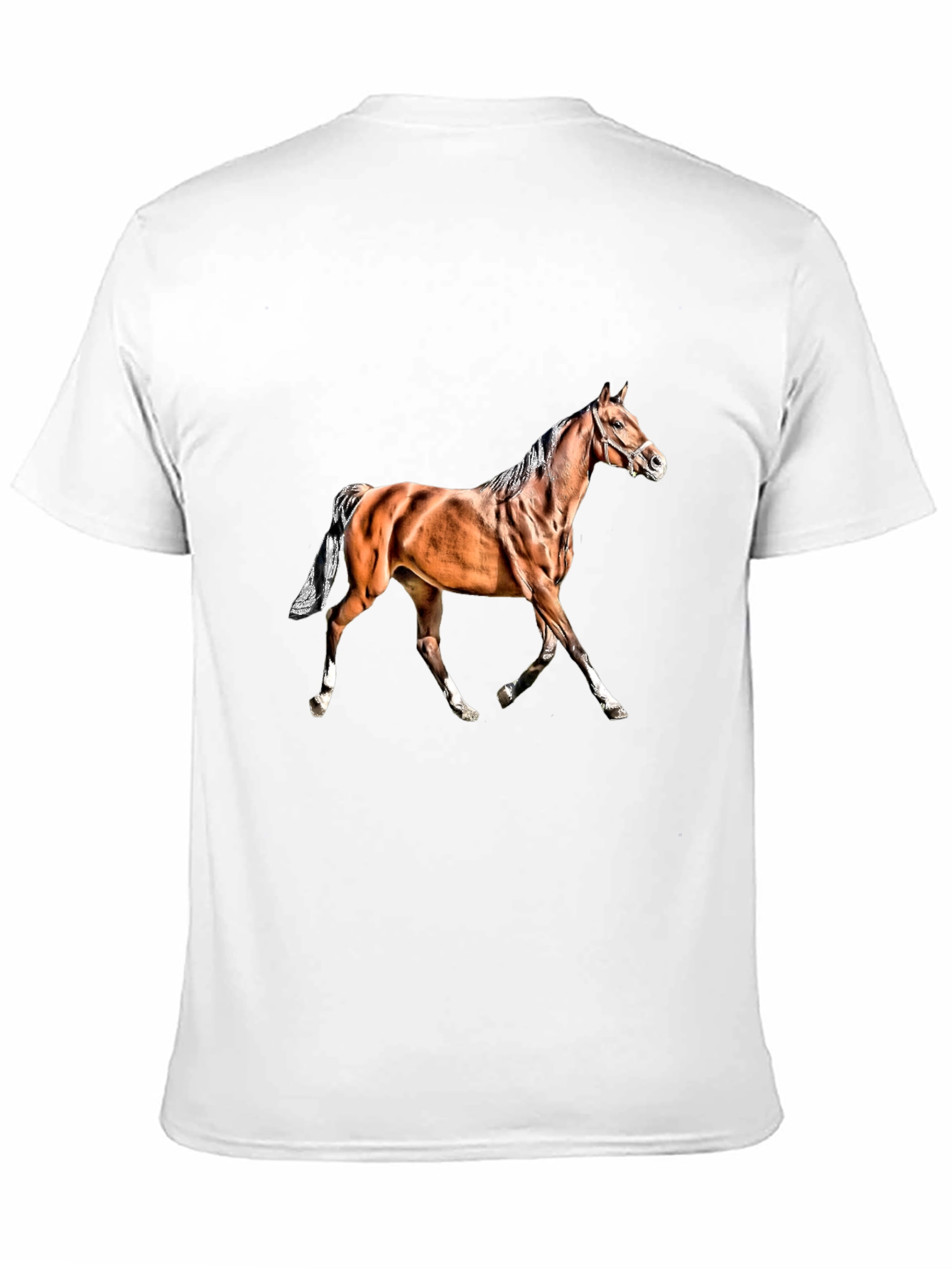 Horse Graphic Black T-Shirt