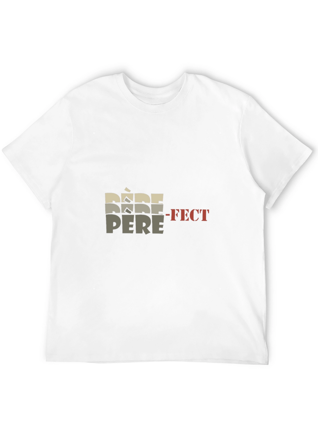Perfect Dad Graphic T-Shirt Fathers Day Gift