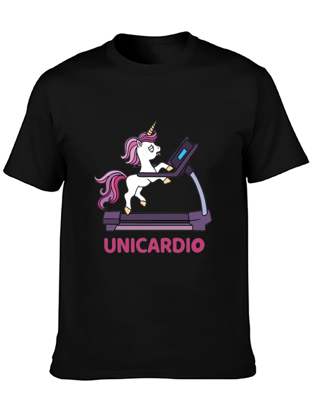Unicardio Black Graphic Tee