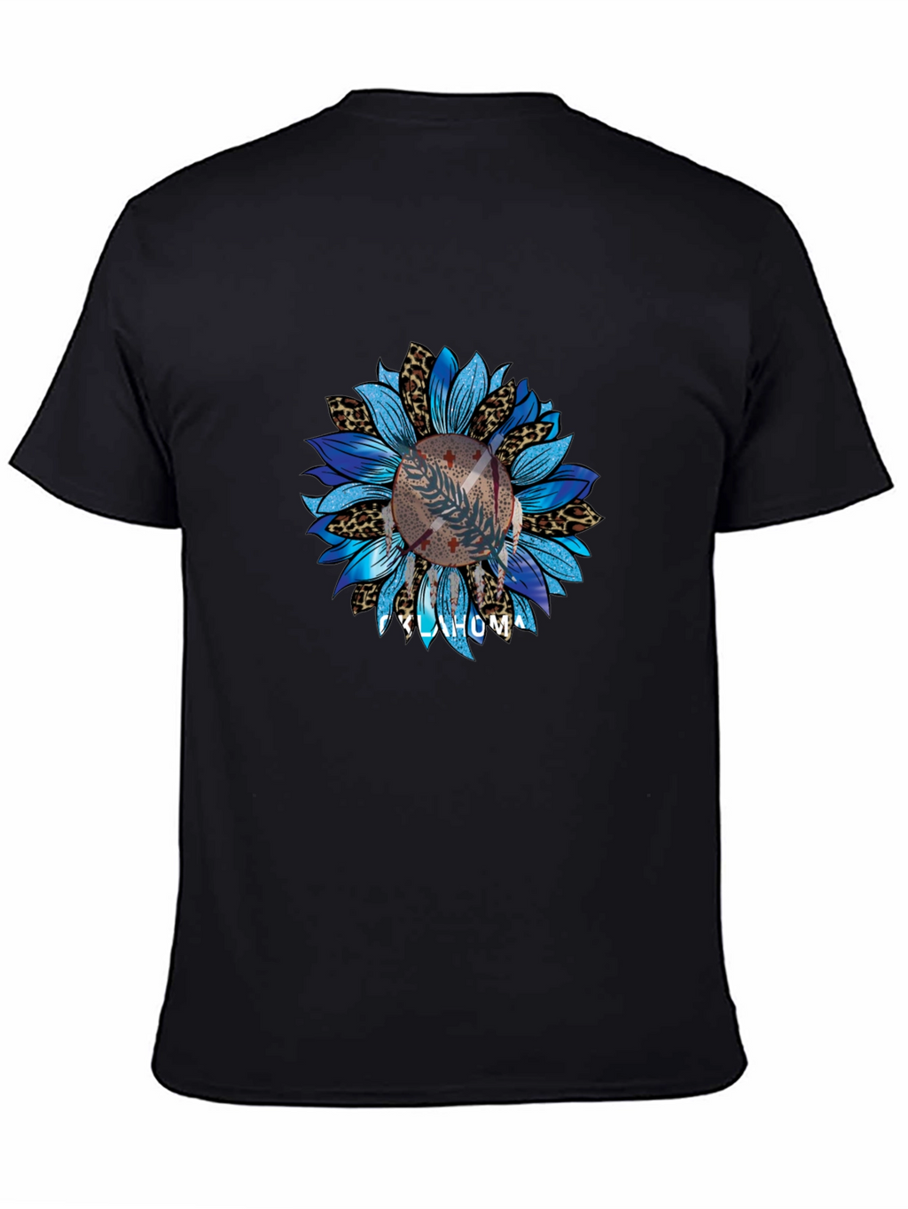 Oklahoma Baseball Sunflower Graphic Tee