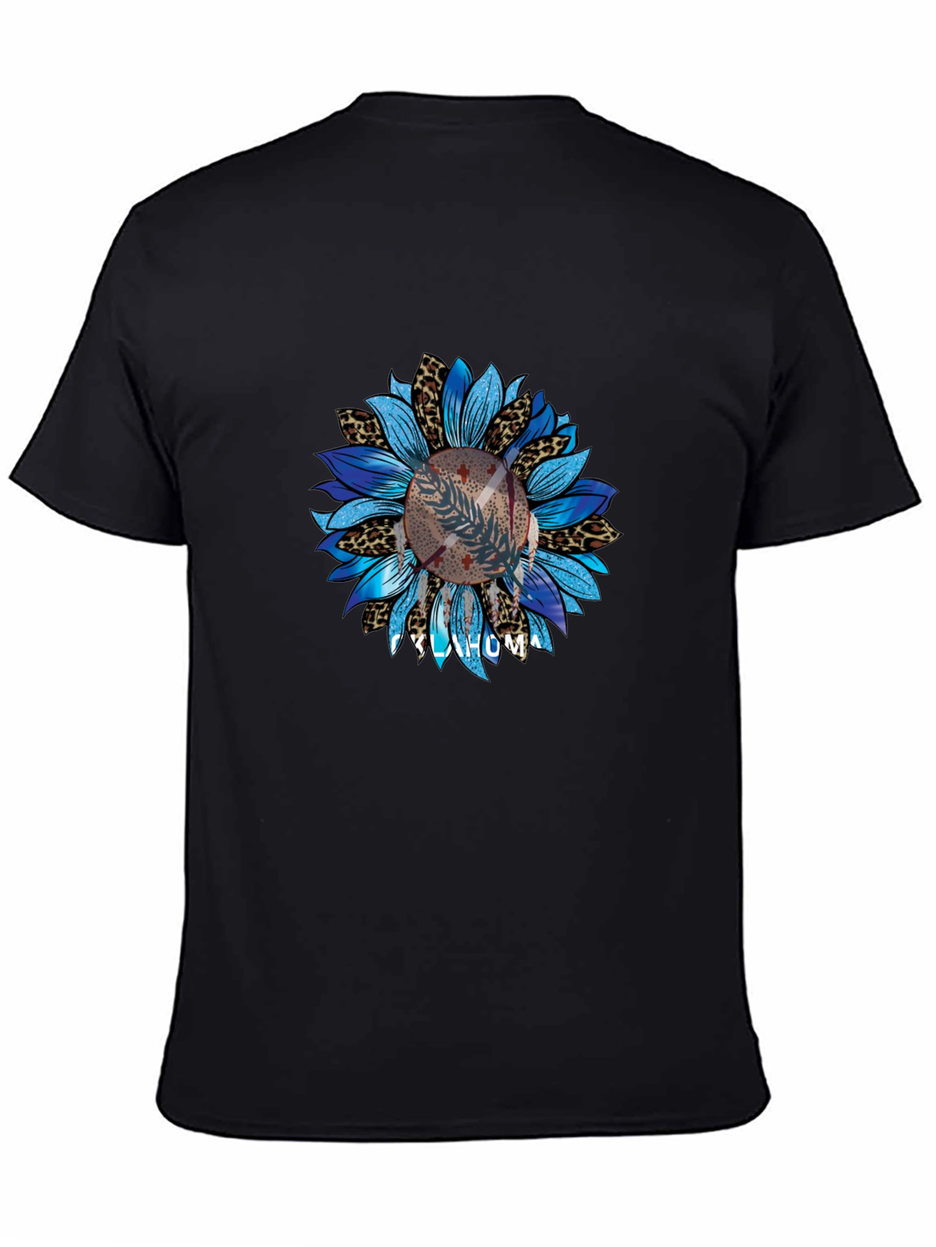 Oklahoma Baseball Sunflower Graphic Tee