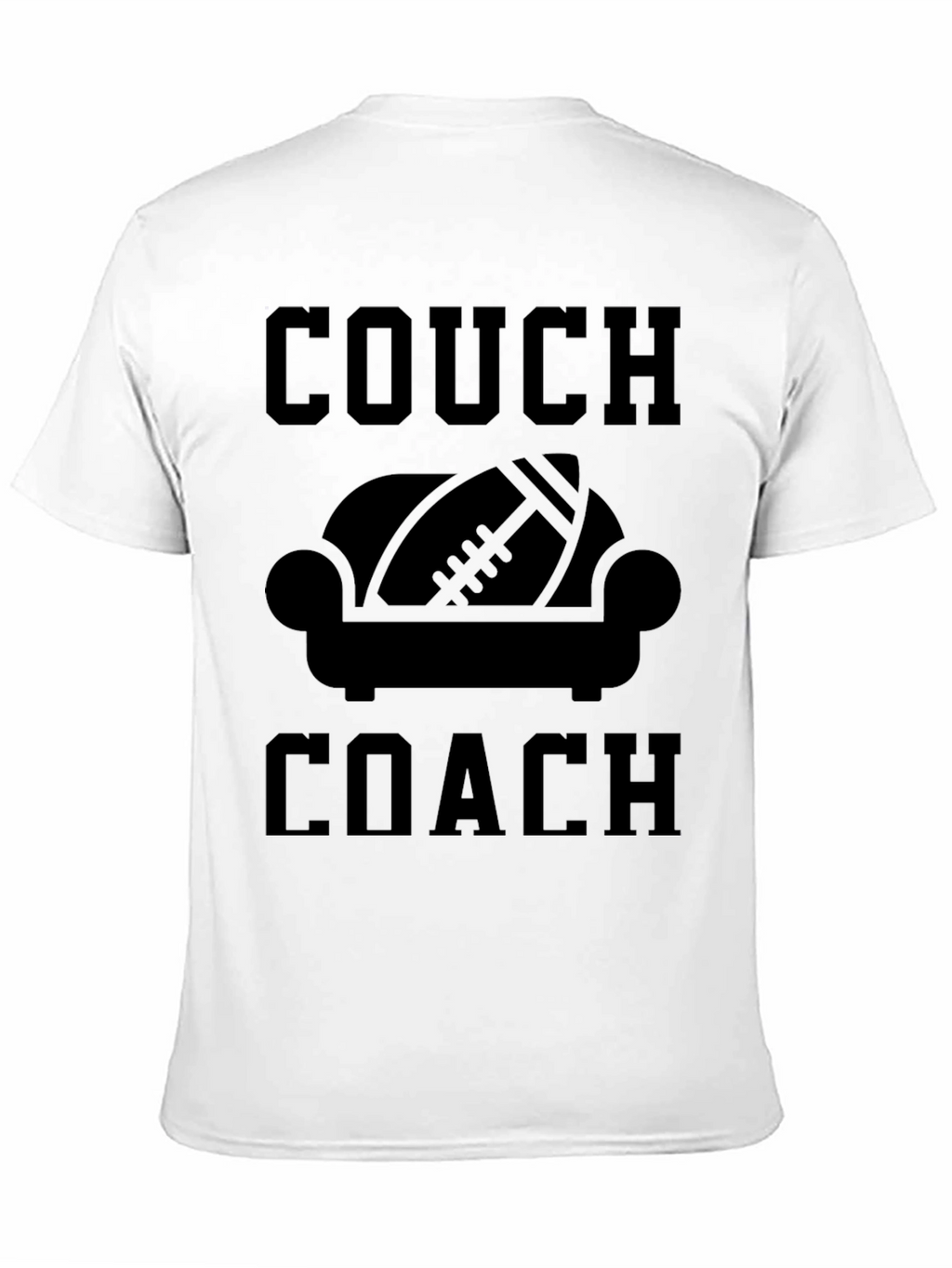 Couch Coach Graphic Tee - Football Fan Apparel
