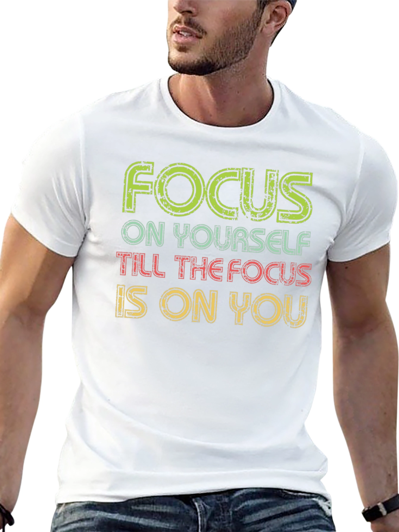 Focus T-Shirt - Motivational Graphic Tee