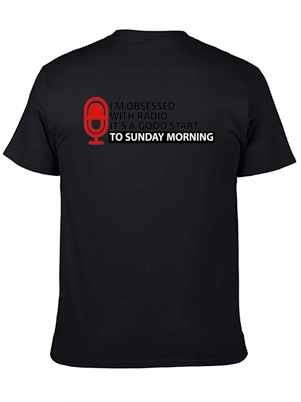 Radio Obsessed Sunday Morning Graphic Tee