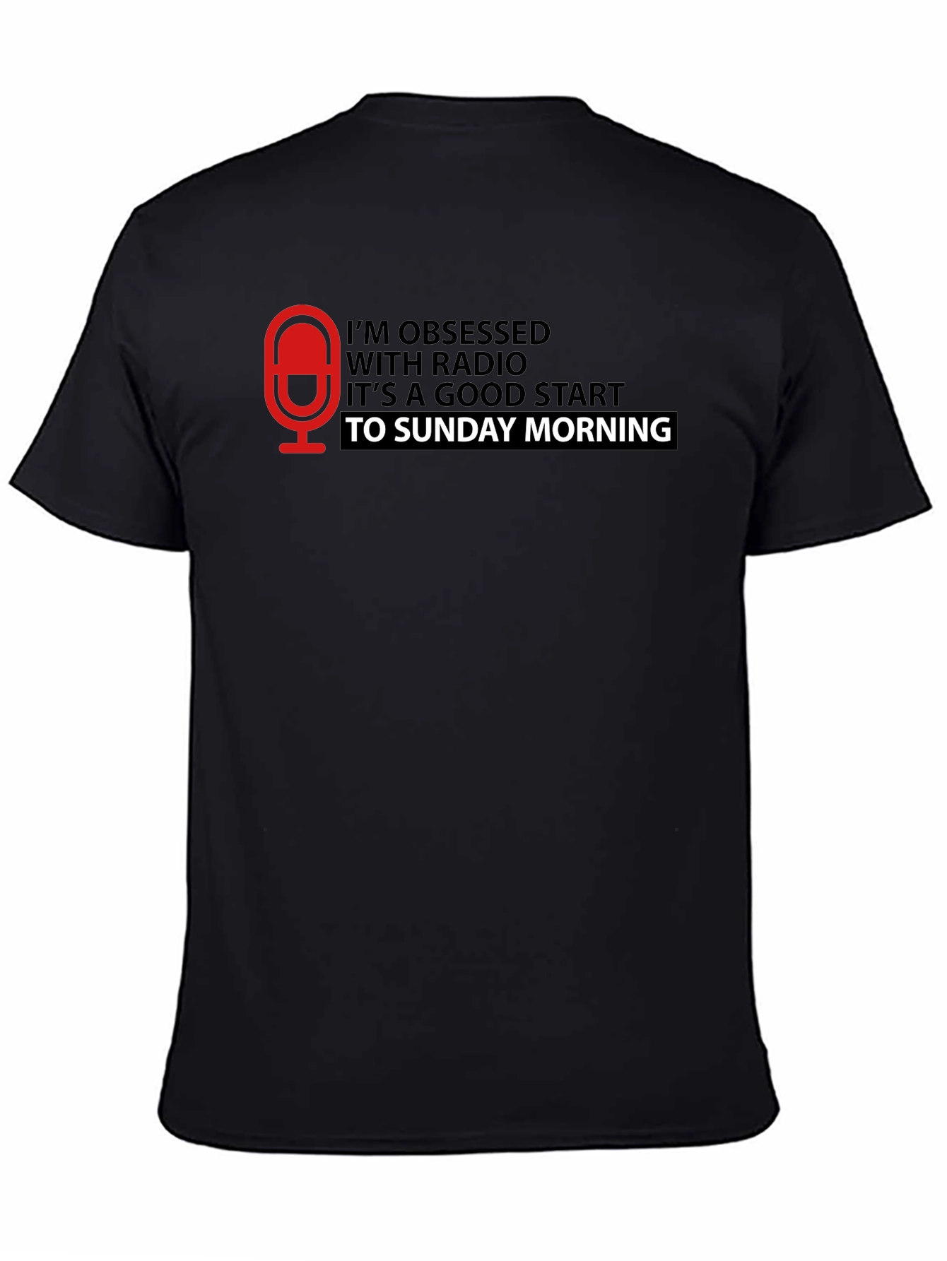 Radio Obsessed Sunday Morning Graphic Tee