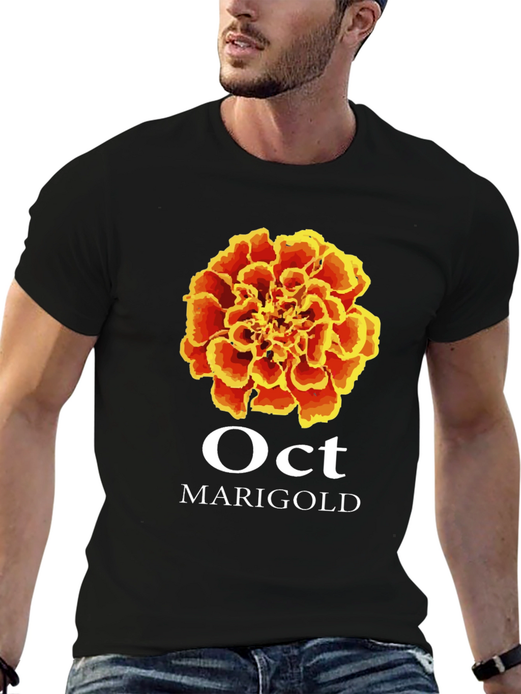 October Marigold Graphic Tee