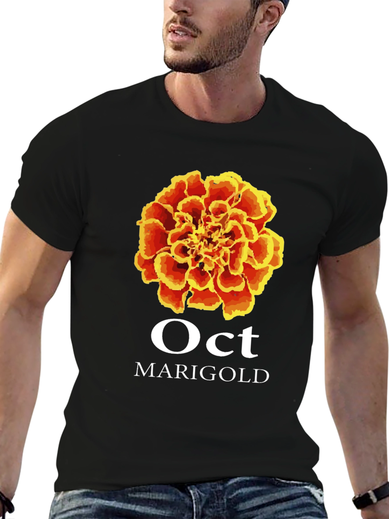 October Marigold Graphic Tee