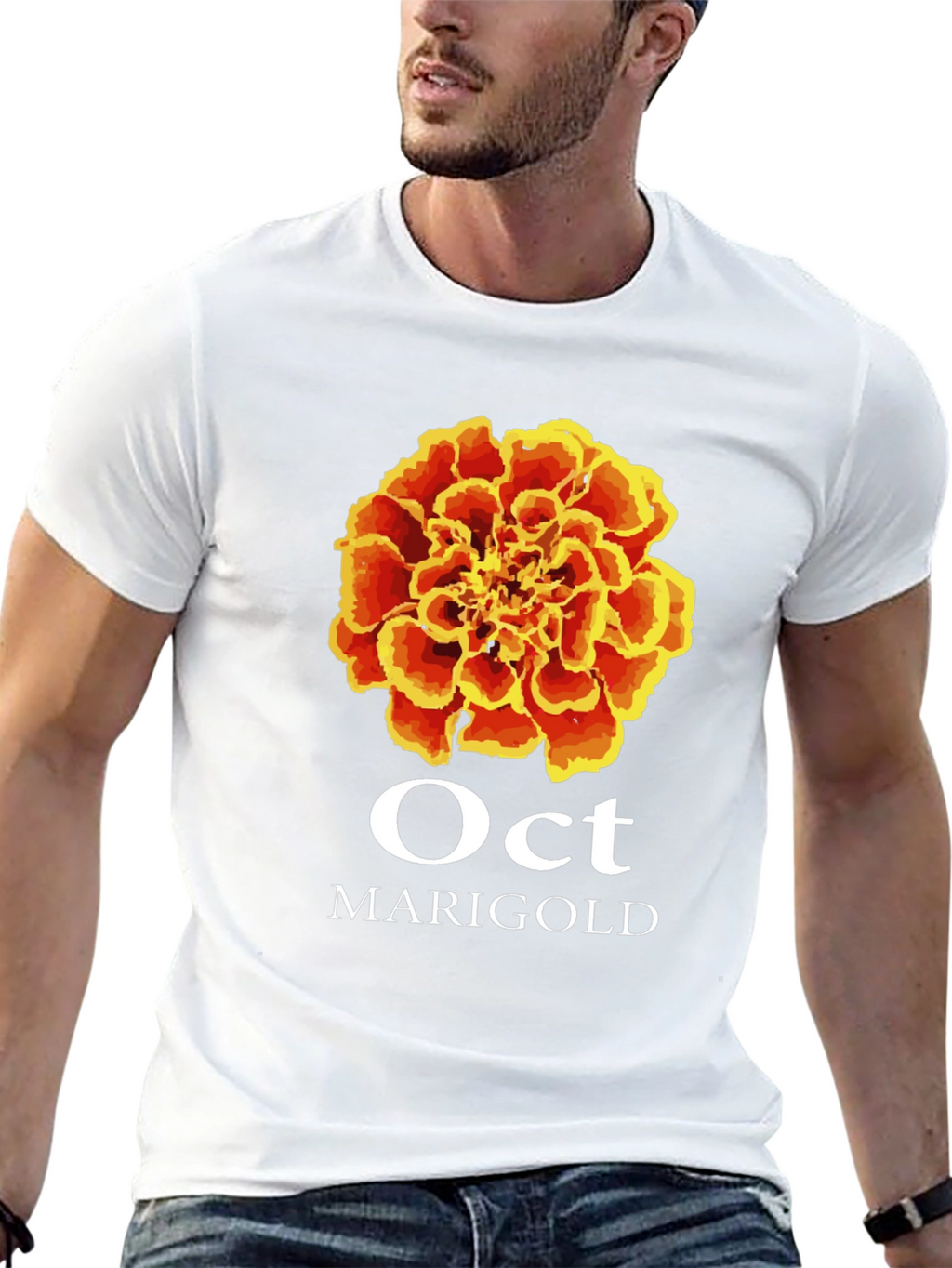 October Marigold Graphic Tee