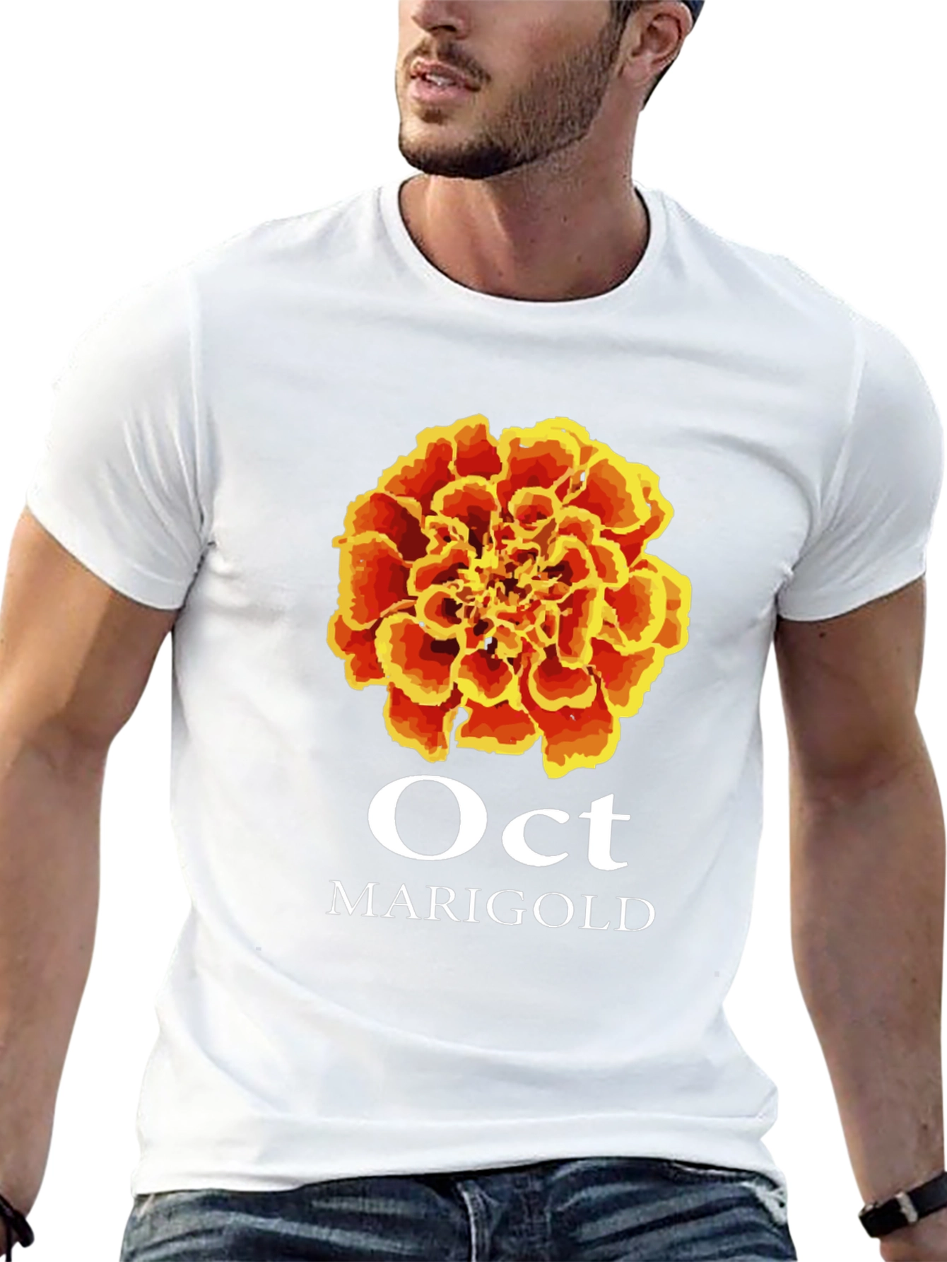 October Marigold Graphic Tee