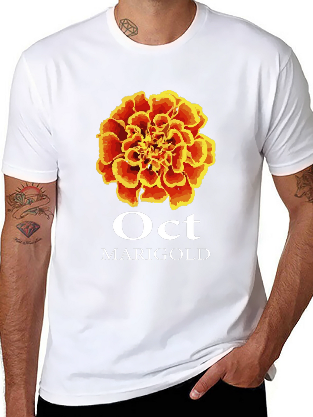 October Marigold Graphic Tee