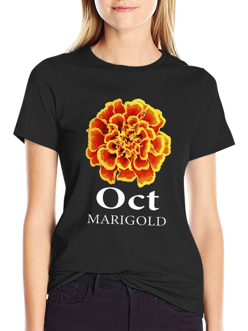 October Marigold Graphic Tee