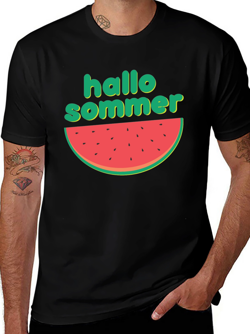 Hallo Sommer Watermelon T-Shirt