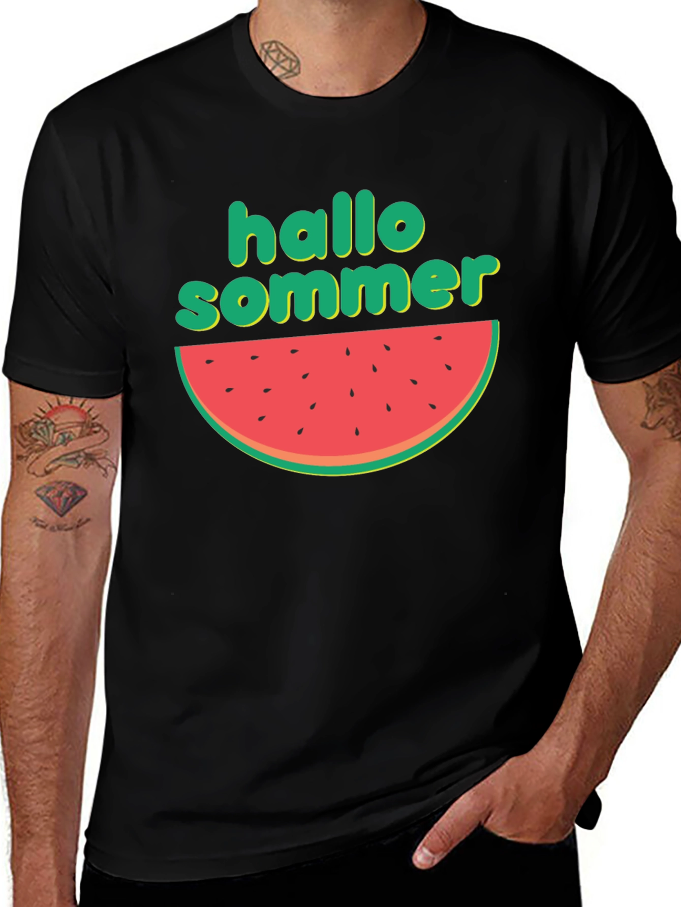 Hallo Sommer Watermelon T-Shirt