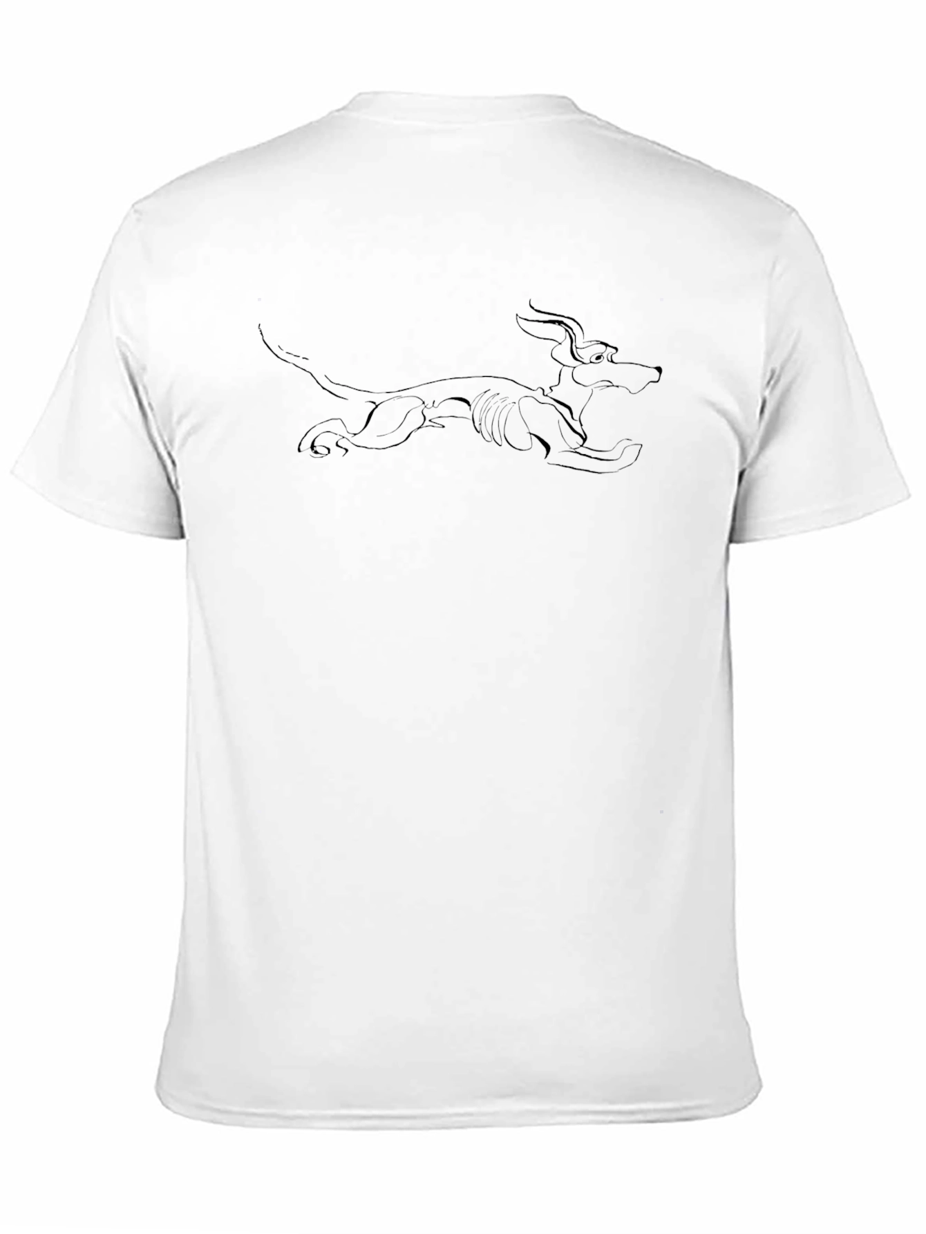 Black Dog Graphic Tee - Stylish Comfort