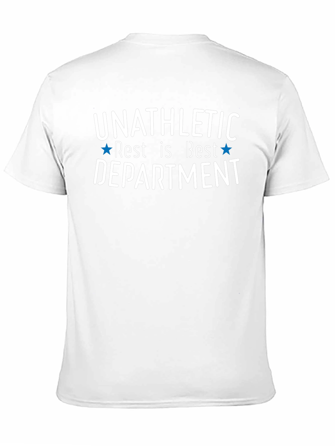 Unathletic Rest is Best Department Black T-Shirt