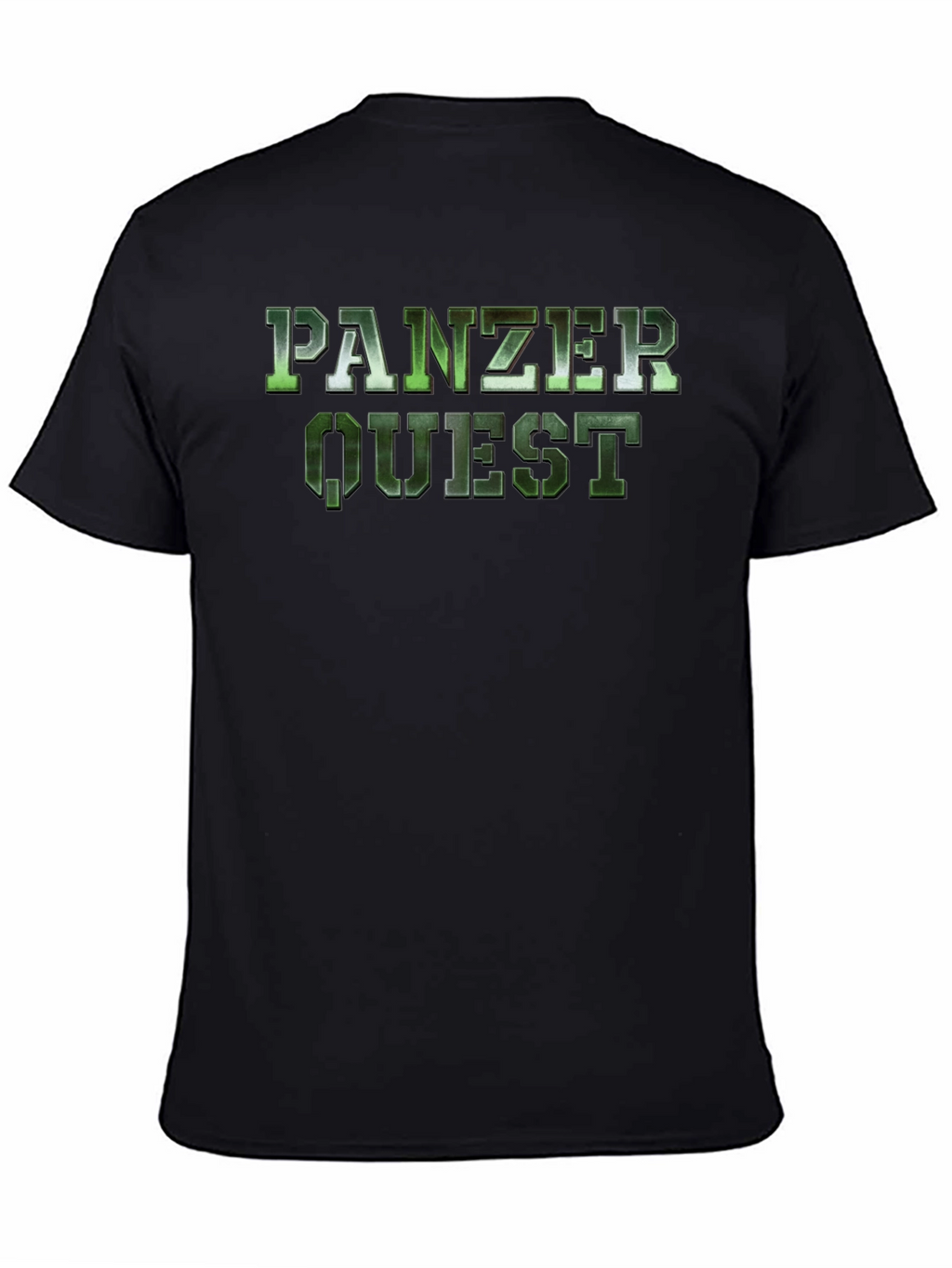 Panzer Quest Graphic T-Shirt - Black