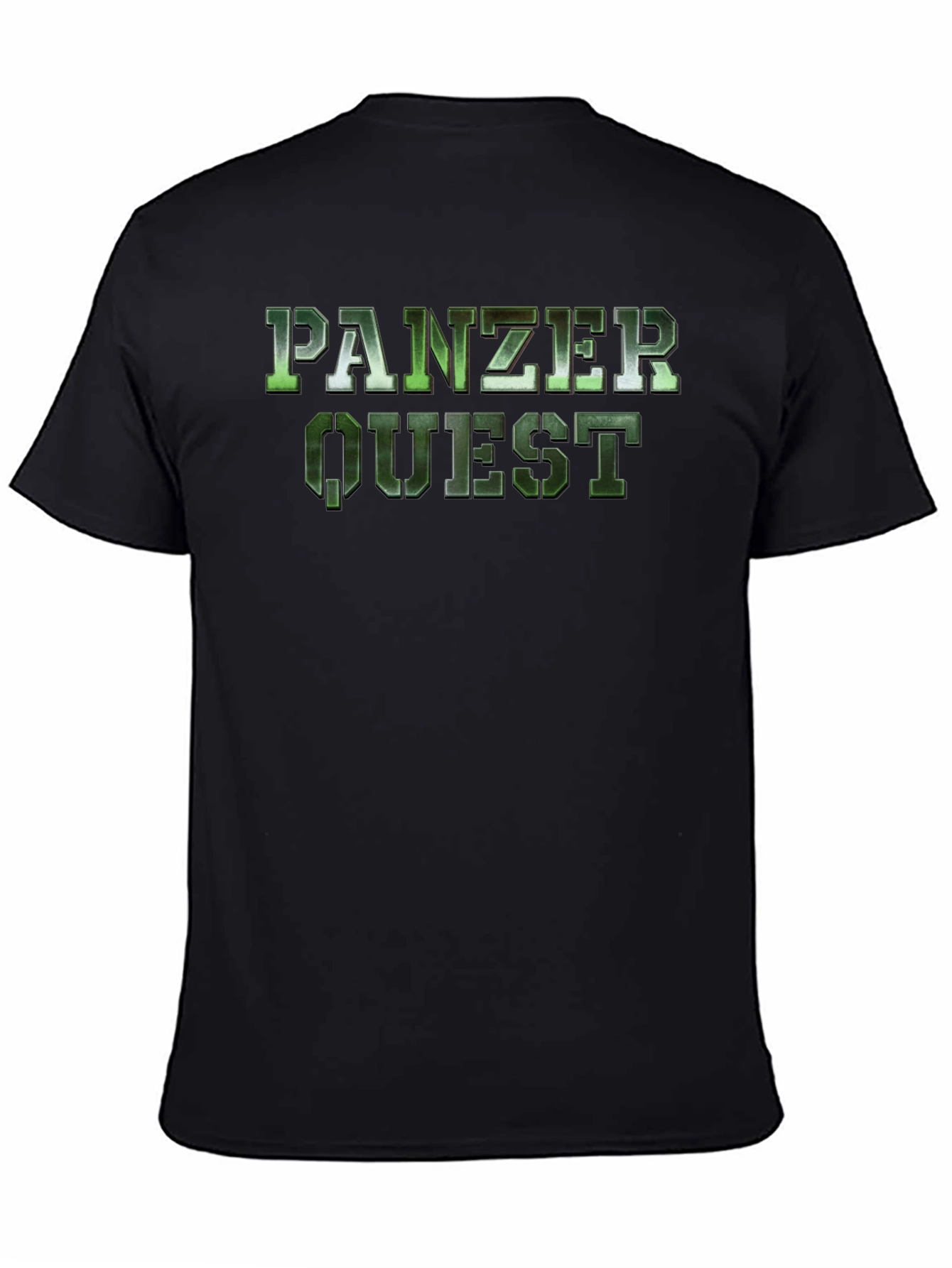 Panzer Quest Graphic T-Shirt - Black
