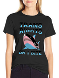 Trans Rights Shark Tee