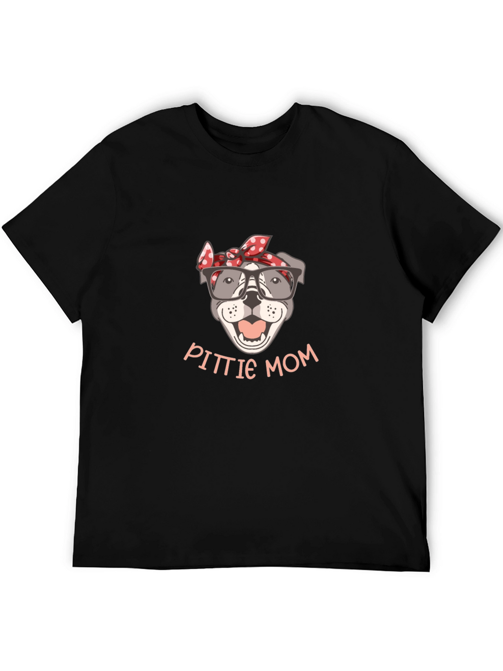 PITTIE MOM T-Shirt - Dog Lover Tee