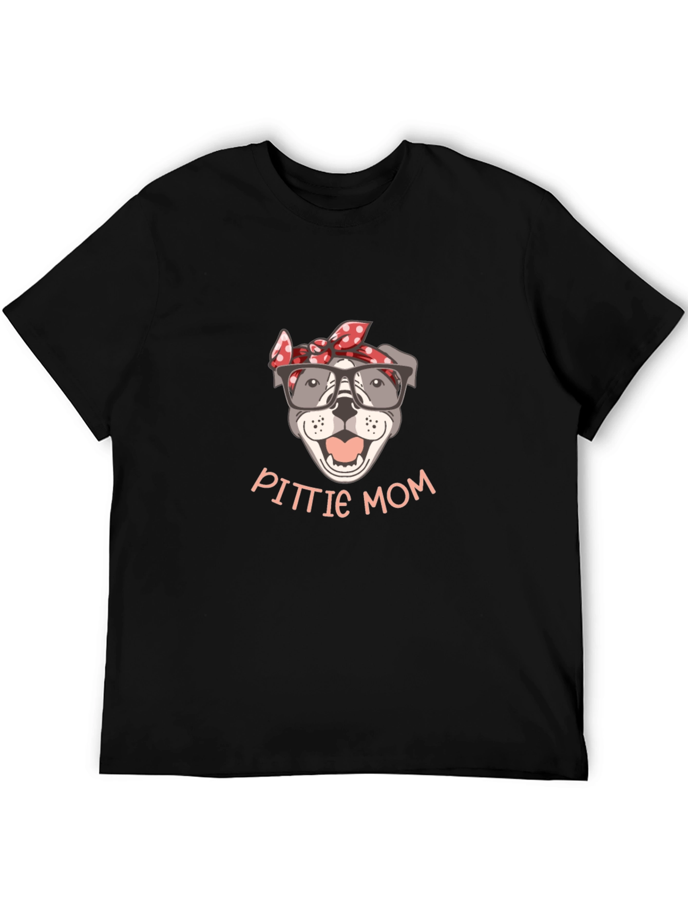 PITTIE MOM T-Shirt - Dog Lover Tee