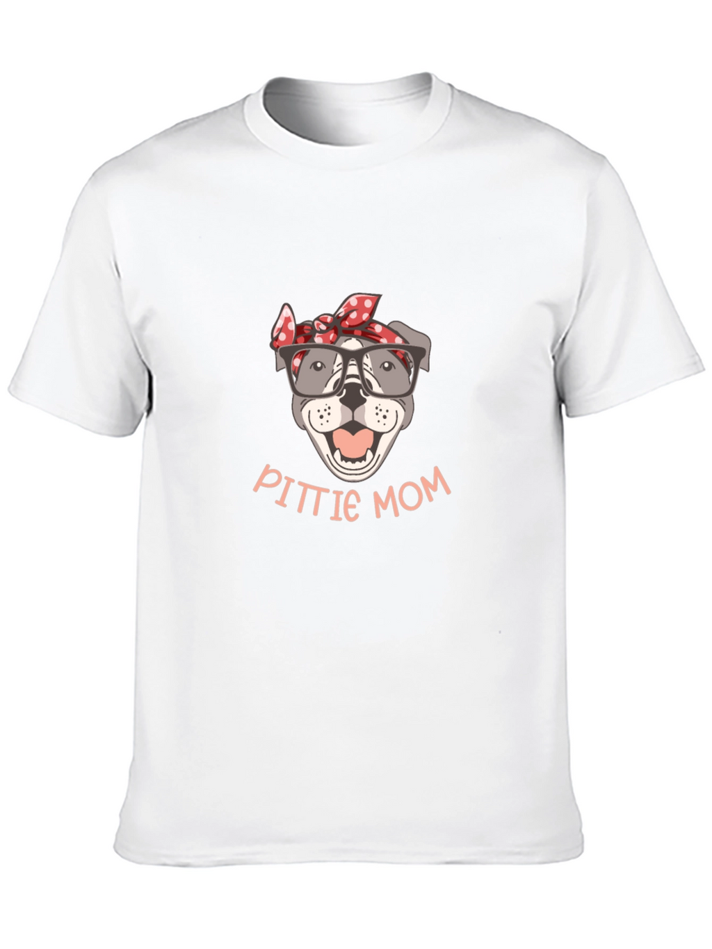PITTIE MOM T-Shirt - Dog Lover Tee