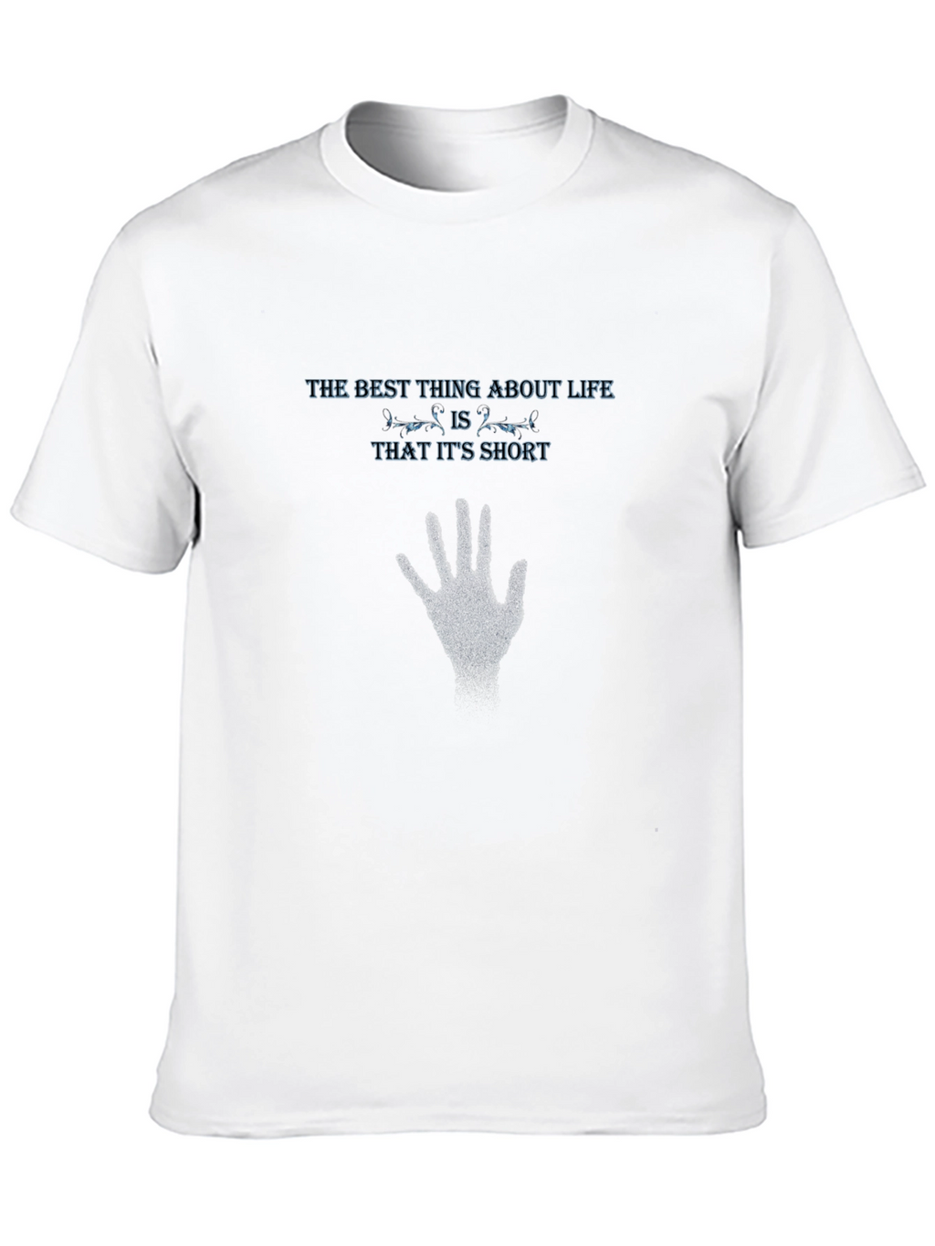 Life is Short Graphic Tee - Black