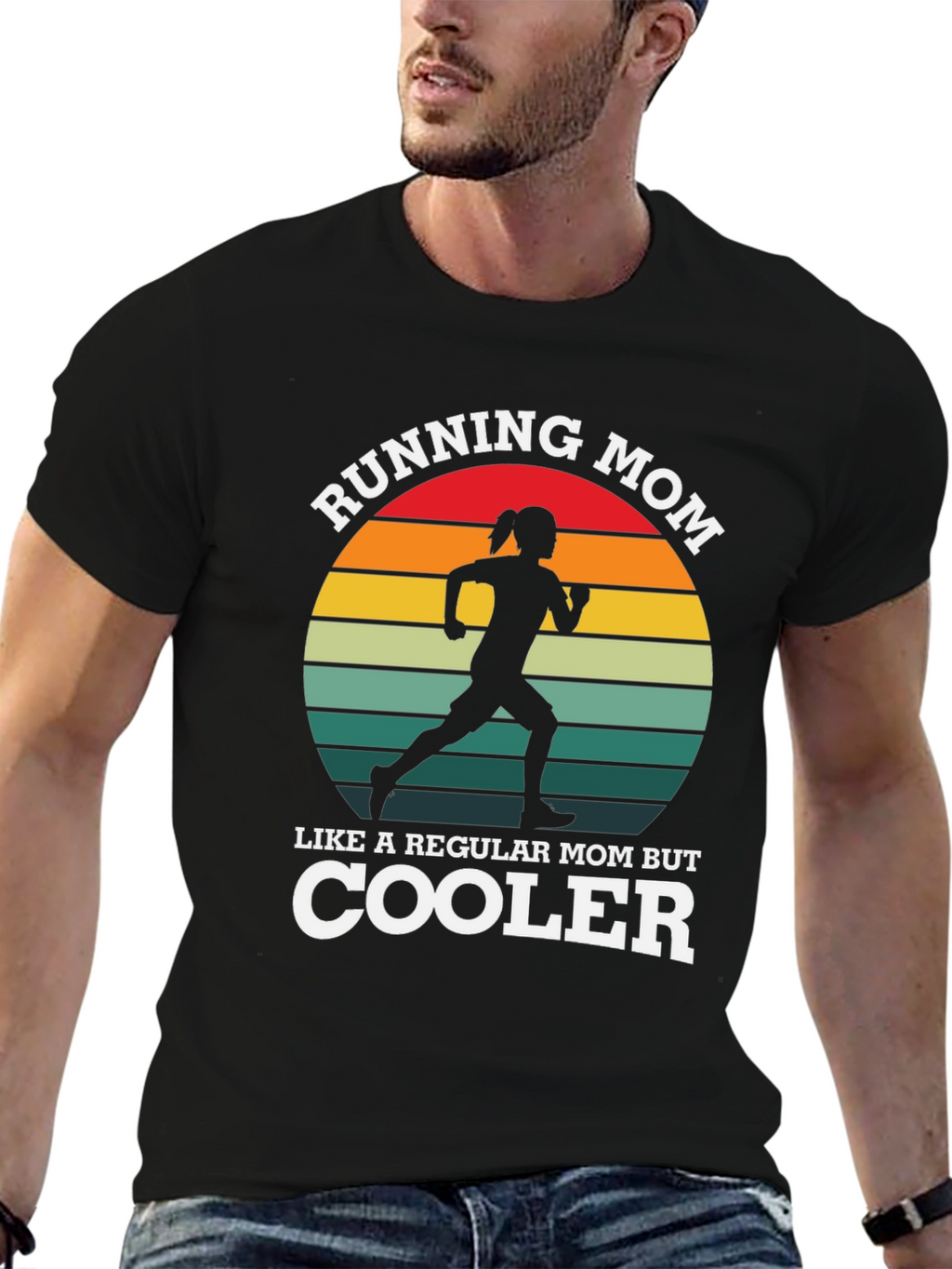 Running Mom T-Shirt - Cool Mom Apparel