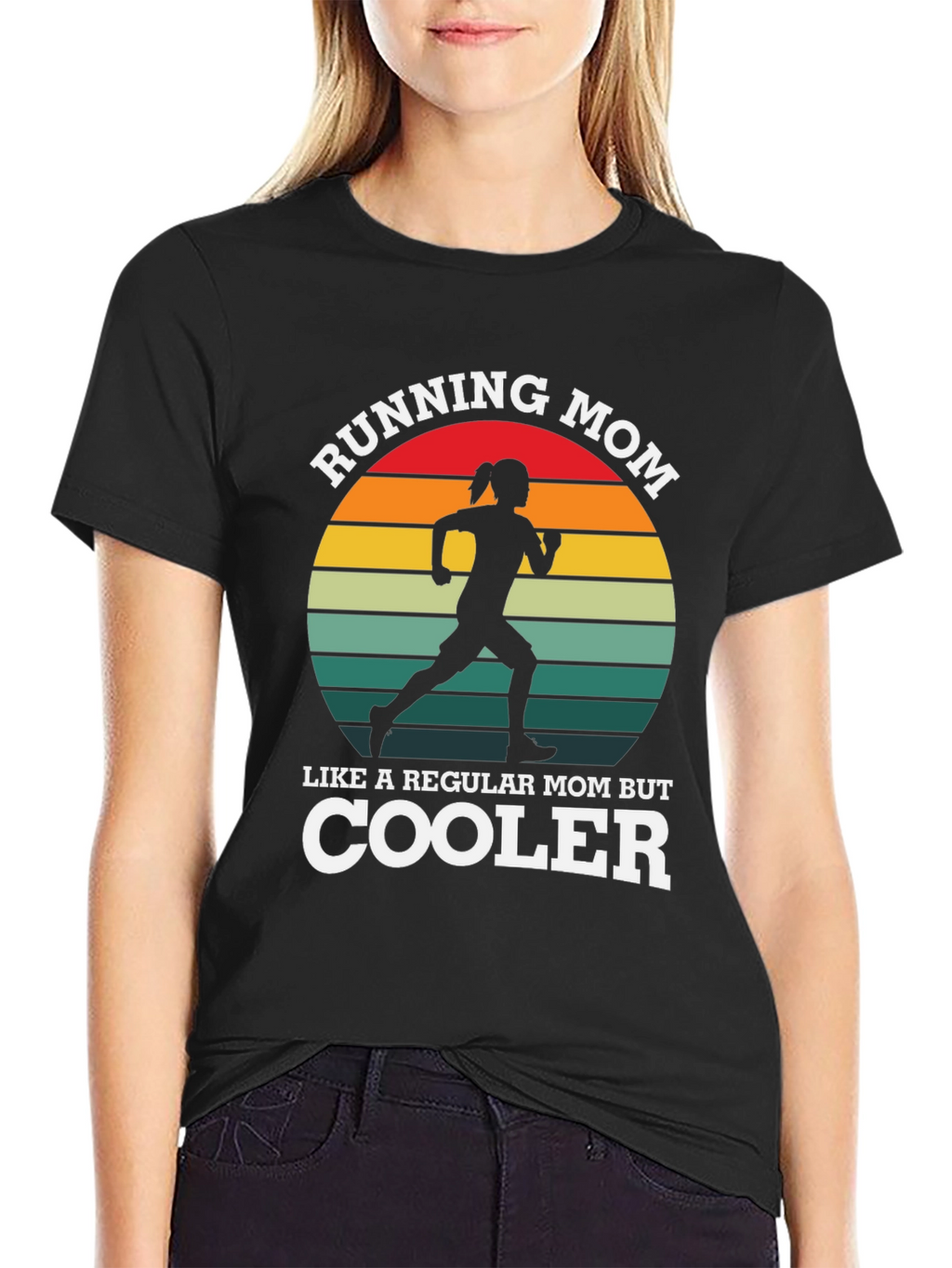 Running Mom T-Shirt - Cool Mom Apparel