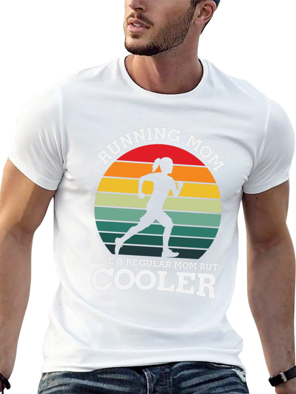 Running Mom T-Shirt - Cool Mom Apparel